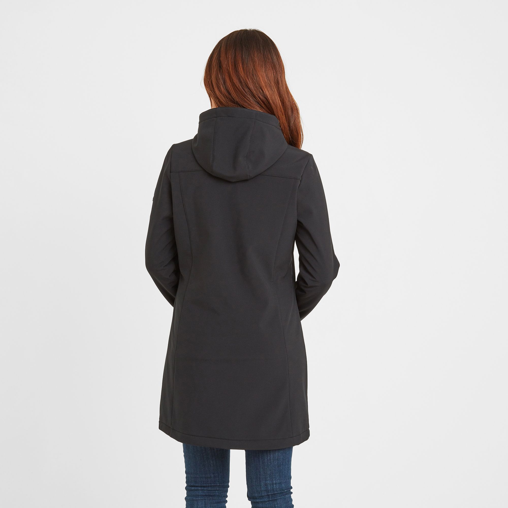 Keld Womens Softshell Long Jacket Black