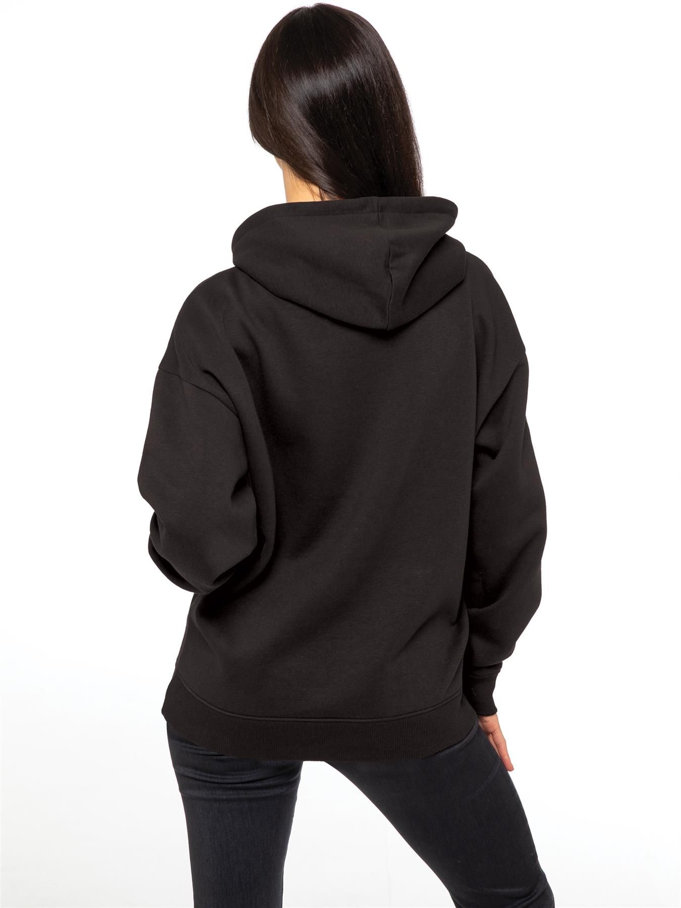 Enzo Ladies Oversized Essential Hoodie