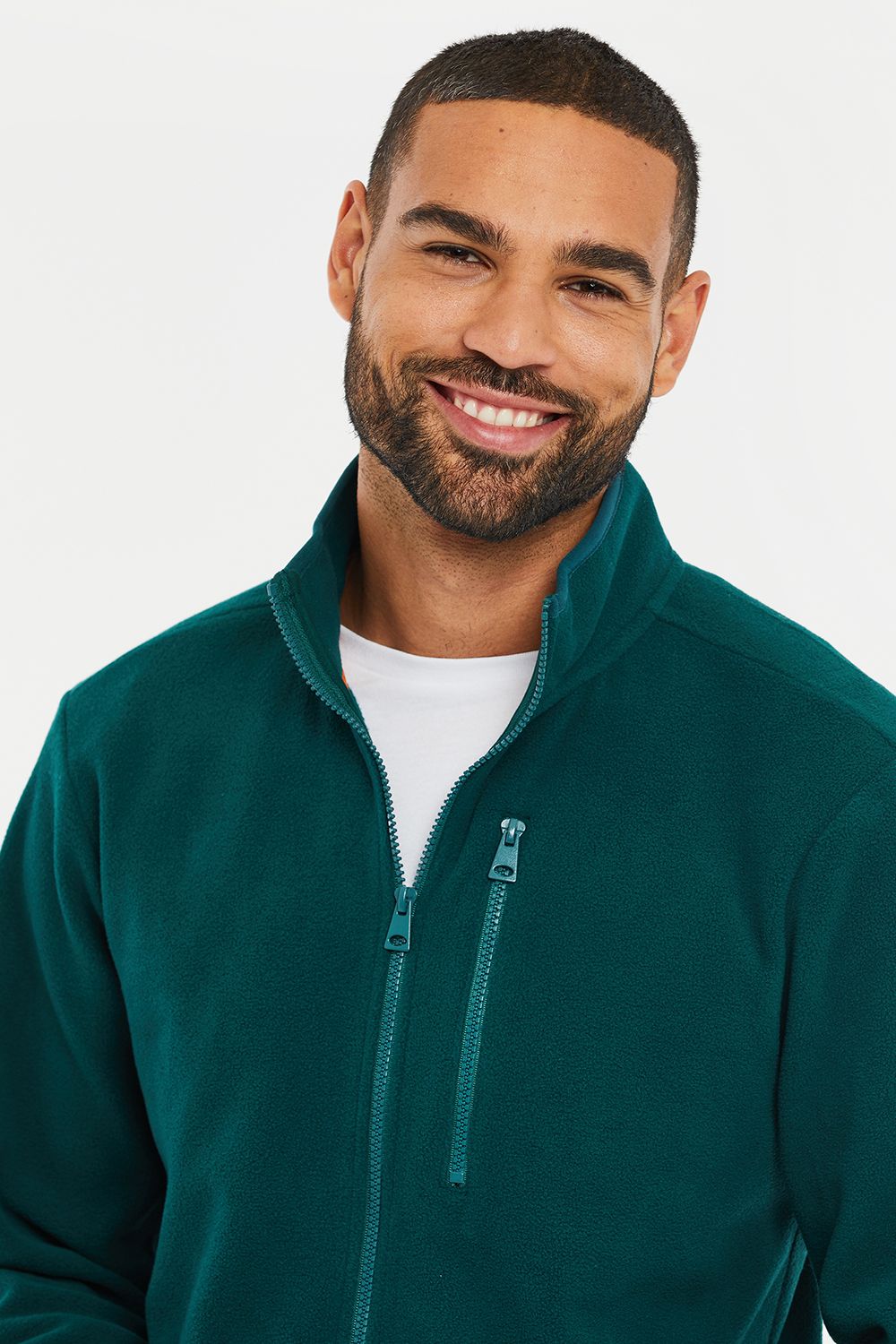 'Myers' Micro Fleece Zip Through Jacket