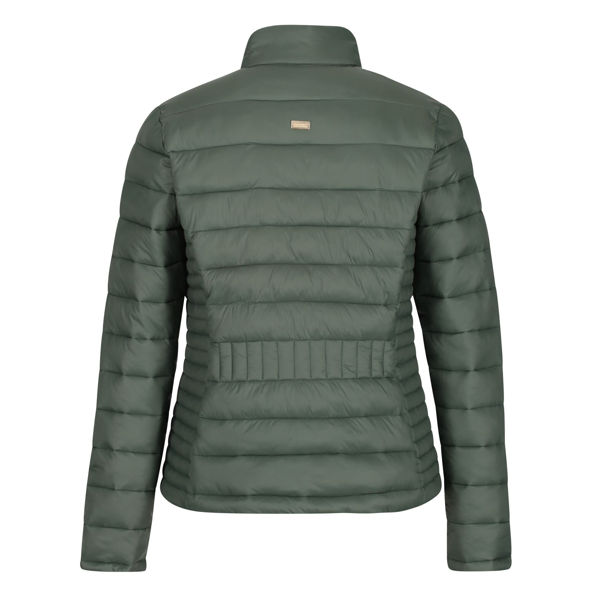 Material: 100% polyamide. Synthetic warmloft down-touch water repellent insulation. Polyester taffeta lined. 2 zipped lower pockets.