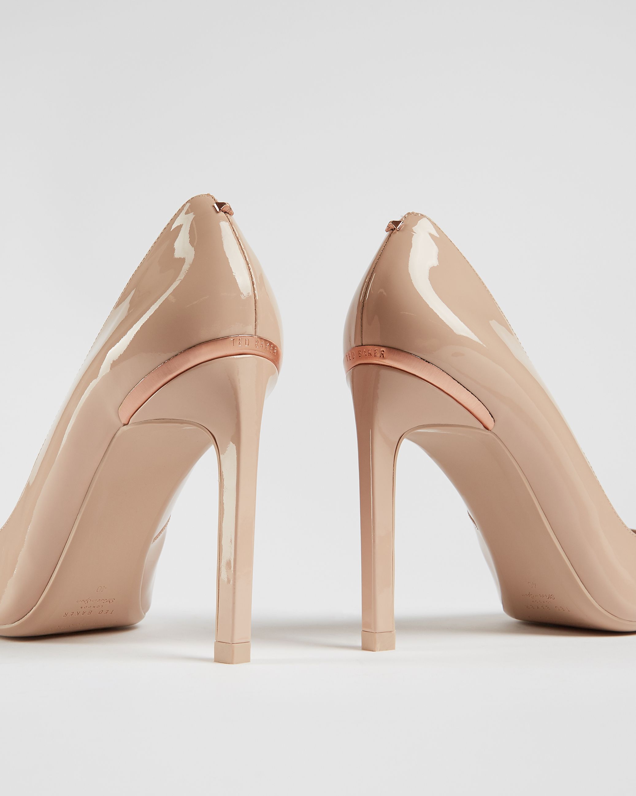 ted baker melnil patent leather courts