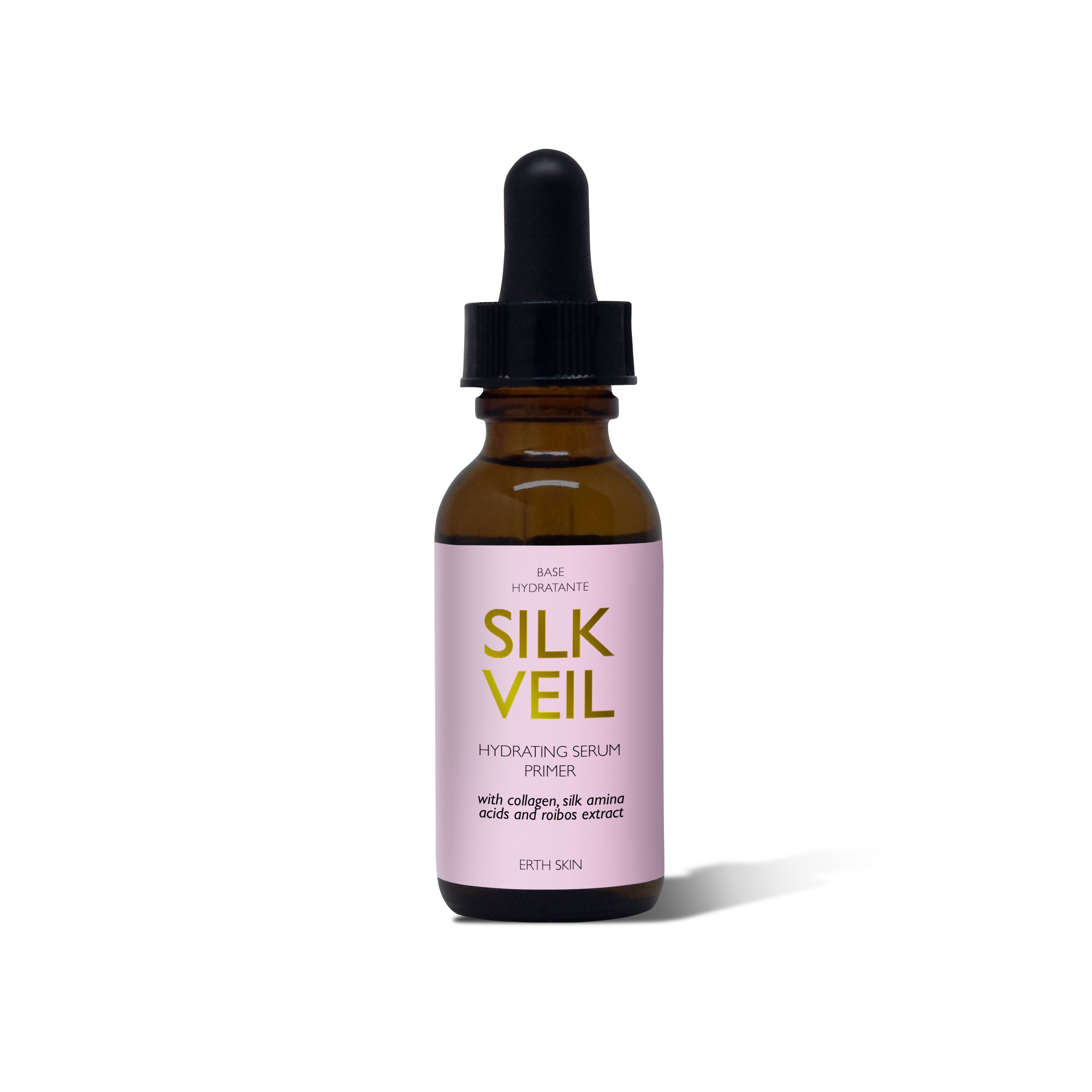 SILK VEIL Silky Serum Primer is hydrating serum to use before makeup or moisturiser. Silky hydration veils your skin to ultimate smoothes, preps skin for moisturiser or makeup leaving the skin ultra satin matte.
98% natural ingredients
hydrated, radiant and velvety smooth looking skin
replenishes dry skin and dehydrated skin
Perfect base for makeup or before moisturiser
Usage: Usage: Apply pea-sized amount of the cream on cleansed face, neckline and neck in the morning and evening. Caution: Discontinue to use if redness or irritation occurs. Avoid direct contact with eyes. Do not ingest.
