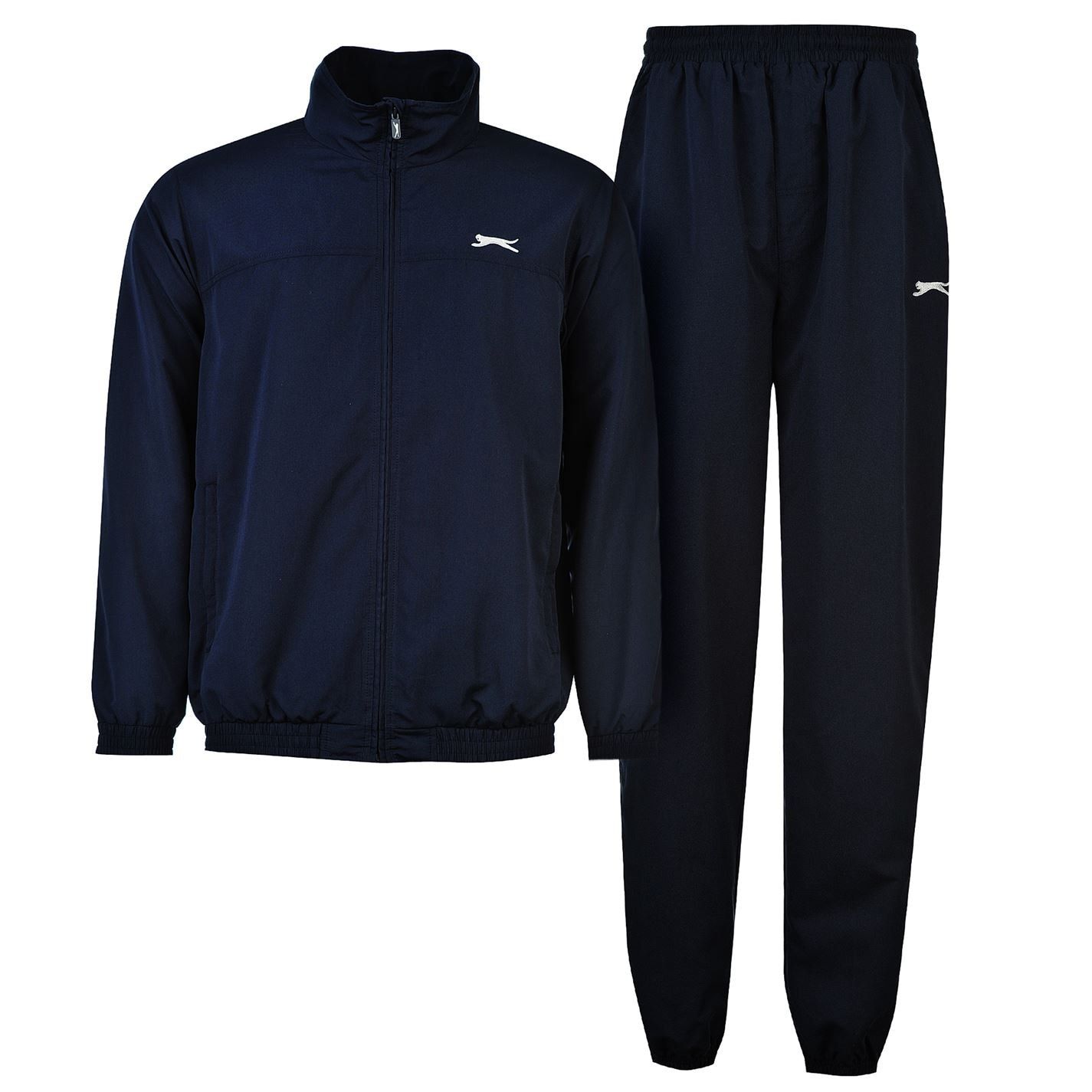 Slazenger Mens Woven Tracksuit Set Long 