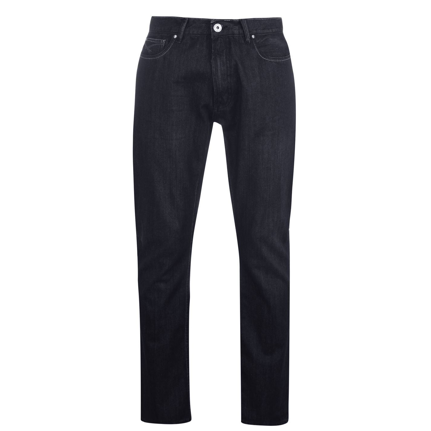 Firetrap Men Tokyo Jeans Trousers Pants Bottom Denims Bootcut Fit Casual Zip Fly 