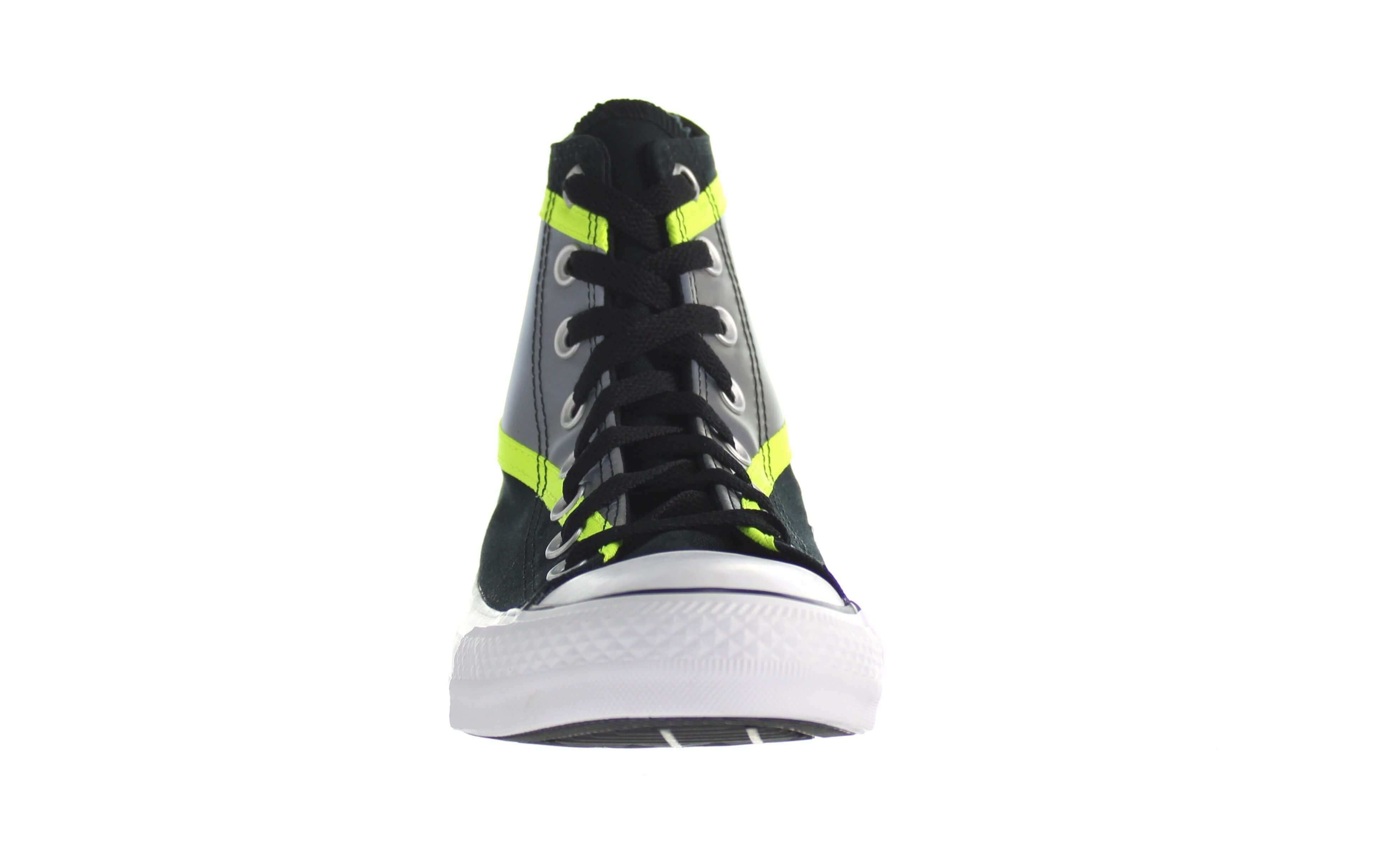Converse HiVis High Top Black Mens Trainers