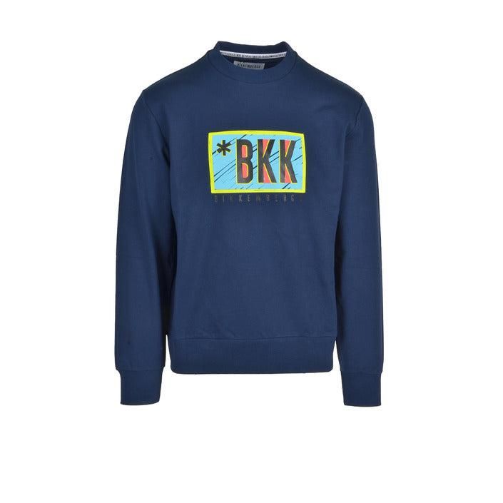 Brand: Bikkembergs
Gender: Men
Type: Sweatshirts
Season: Spring/Summer

PRODUCT DETAIL
• Color: blue
• Pattern: print
• Sleeves: long
• Neckline: round neck

COMPOSITION AND MATERIAL
• Composition: -95% cotton -5% elastane 
•  Washing: machine wash at 30°