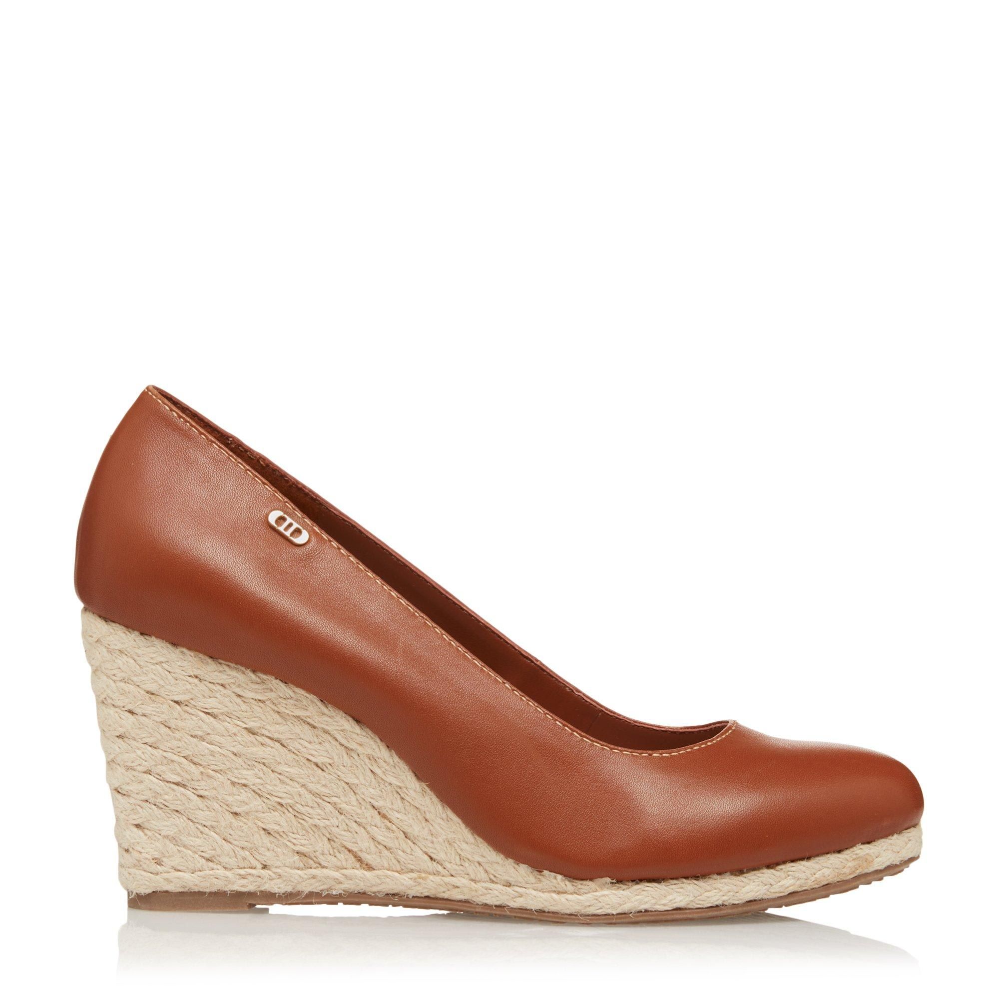 Dune Ladies ANNABELLAS Wedge Heel Espadrille Heels