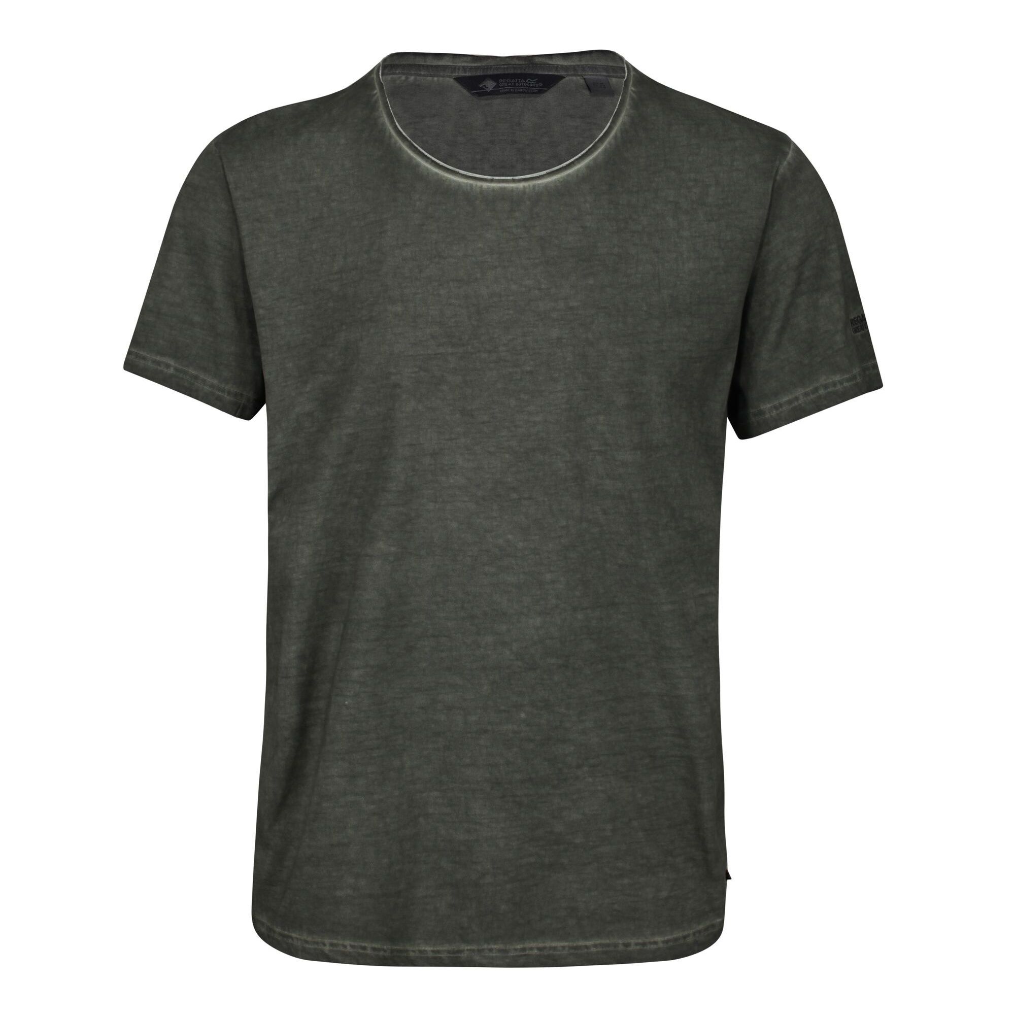 Material: 100% organic cotton. Crew neck. Short sleeves. Regular fit.