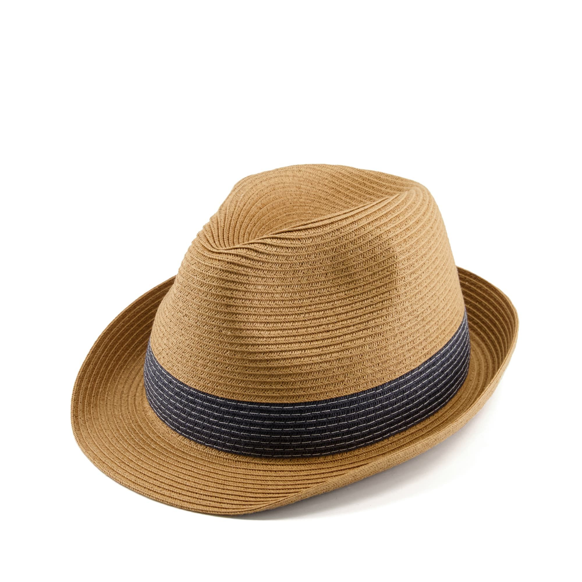 Dune Mens NEWSON Straw Trilby Hat