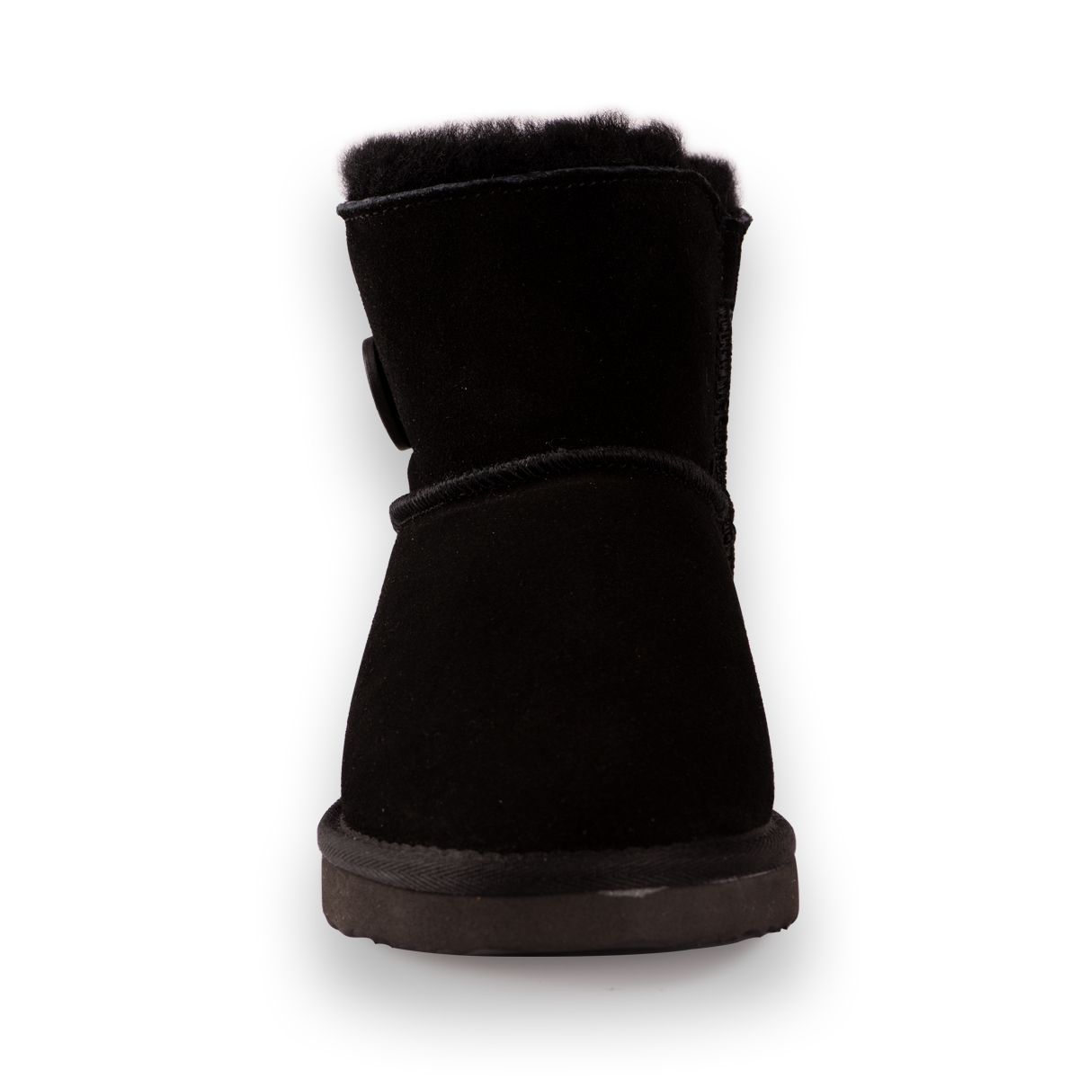 Button featured sheepskin boot – easy to slip on

Full leather Suede upper -Water Resistant
Soft premium genuine Australian Sheepskin wool lining 
Sustainably sourced and eco-friendly processed 
Unisex boots – button trim for that extra fashion kick 
Rubber High-density EVA blend outsole - making it lighter, softer and more durable 
Double stitching and reinforced heel 
Sheepskin breathes allowing feet to stay warm in winter and cool in summer 
100% brand new and high quality, comes in a branded box, suitable for a gift