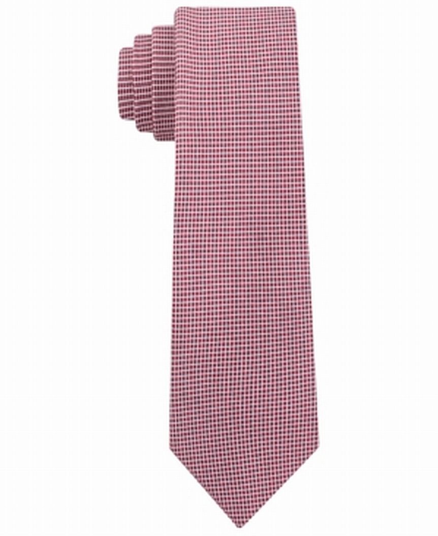 <br>Color: Reds<br>Pattern: Geometric<br>Style: Neck Tie<br>Width: Skinny (Material: Silk