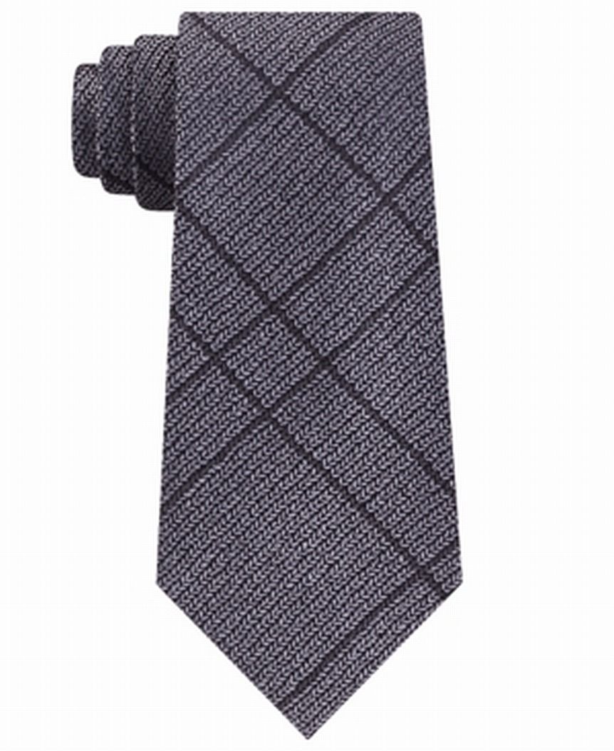 <br>Color: Grays<br>Pattern: Plaids & Checks<br>Style: Neck Tie<br>Width: Skinny (Material: Silk