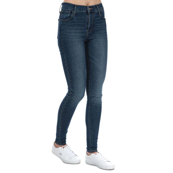 Women's Levis 720 High Rise Super Skinny Jeans in Denim