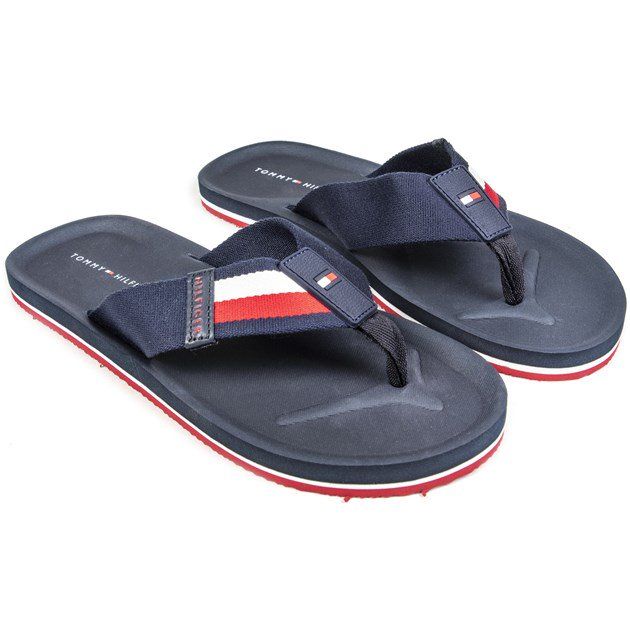 Tommy Hilfiger Sporty Corporate Beach Sandals Blue