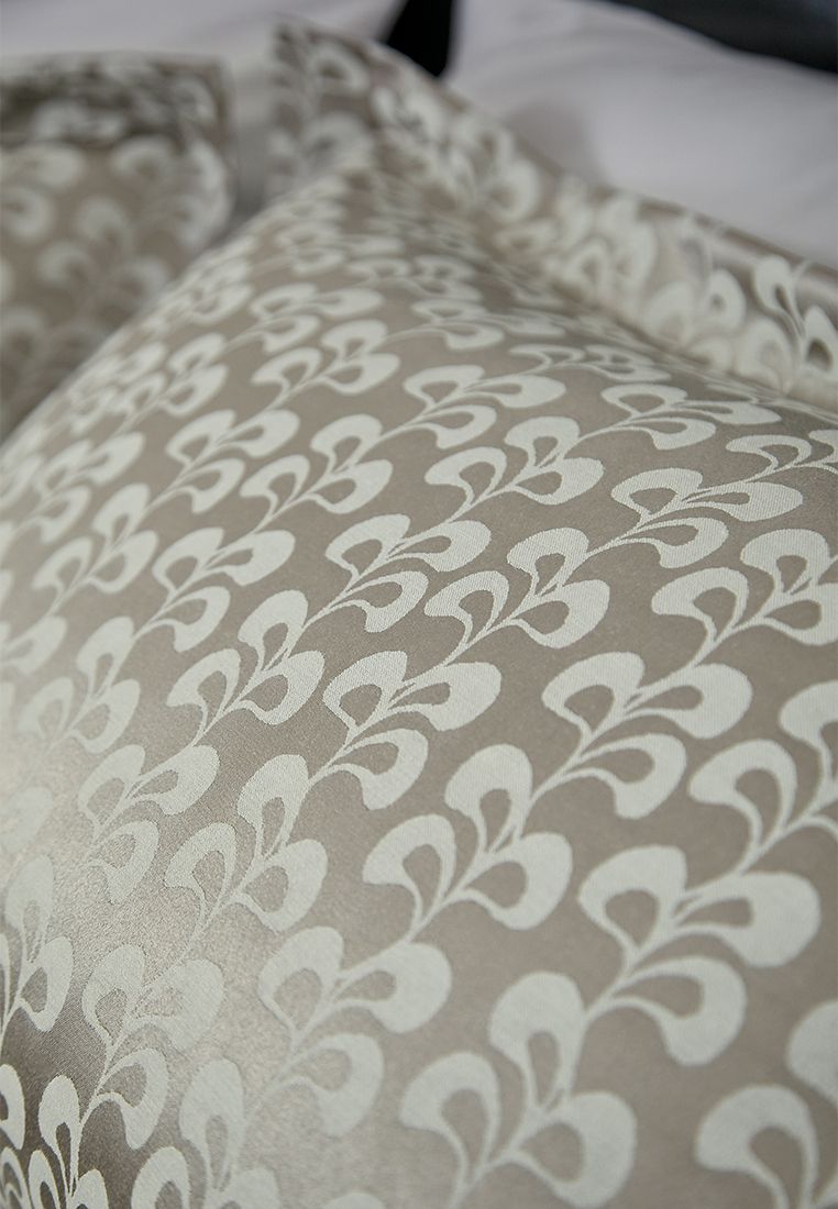 Mikkel has a calm, contemporary vibe and features an abstract mid-century pattern coloured in a palette of softest neutral tones. The folk feel continues through to the embellished standard pillowcase pairs and accent cushion. Colder nights offer the perfect opportunity to layer on the matching quilted throw and Embroidered cushion. Fisnish the look of the room with matching Lined Curtains. Made in China.