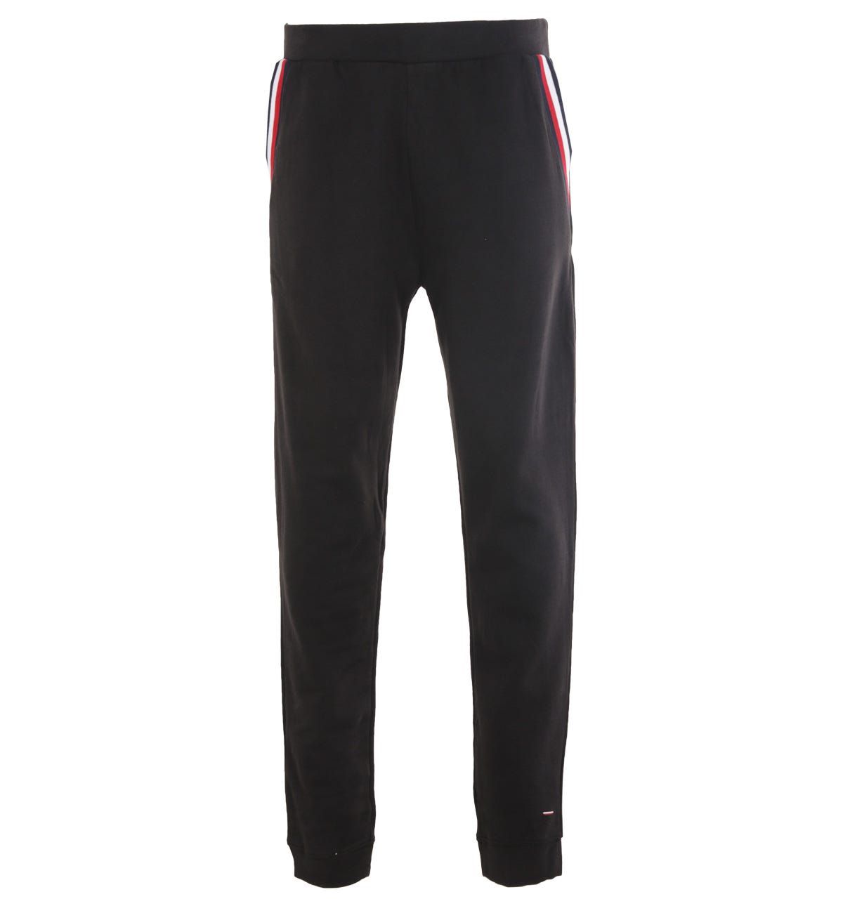 Tommy Hilfiger SeaCell Striped Joggers - Black