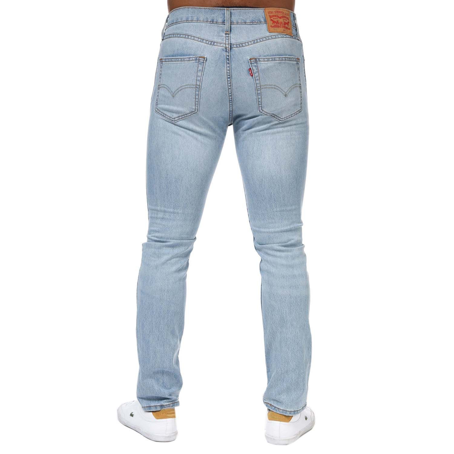 Men's Levis 511 Accelerate Cool Slim Jeans in Light Blue