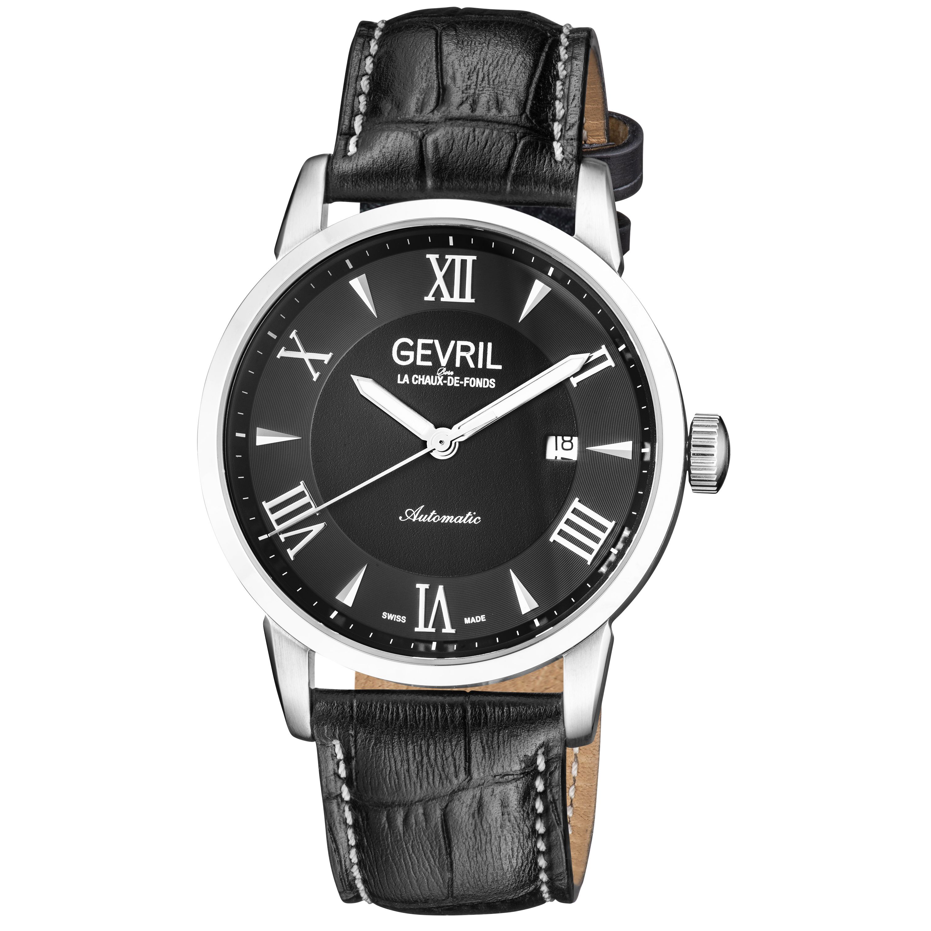 Gevril Men's Five Points Swiss Automatic Watch