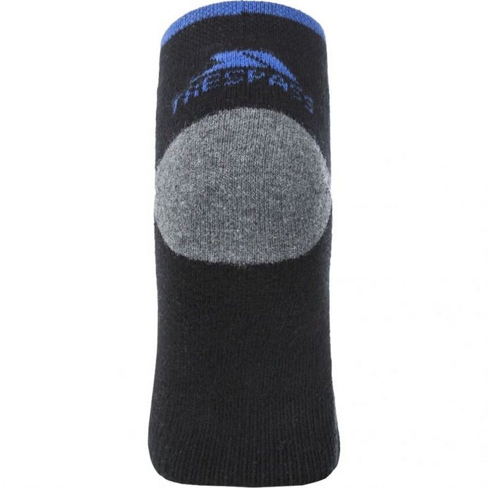 Mens trainer socks. Pack of 2 pairs. Insect repellent finish. HHL technology. Materials: 80% Cotton/ 18% Polyester/ 2% Elastane.
