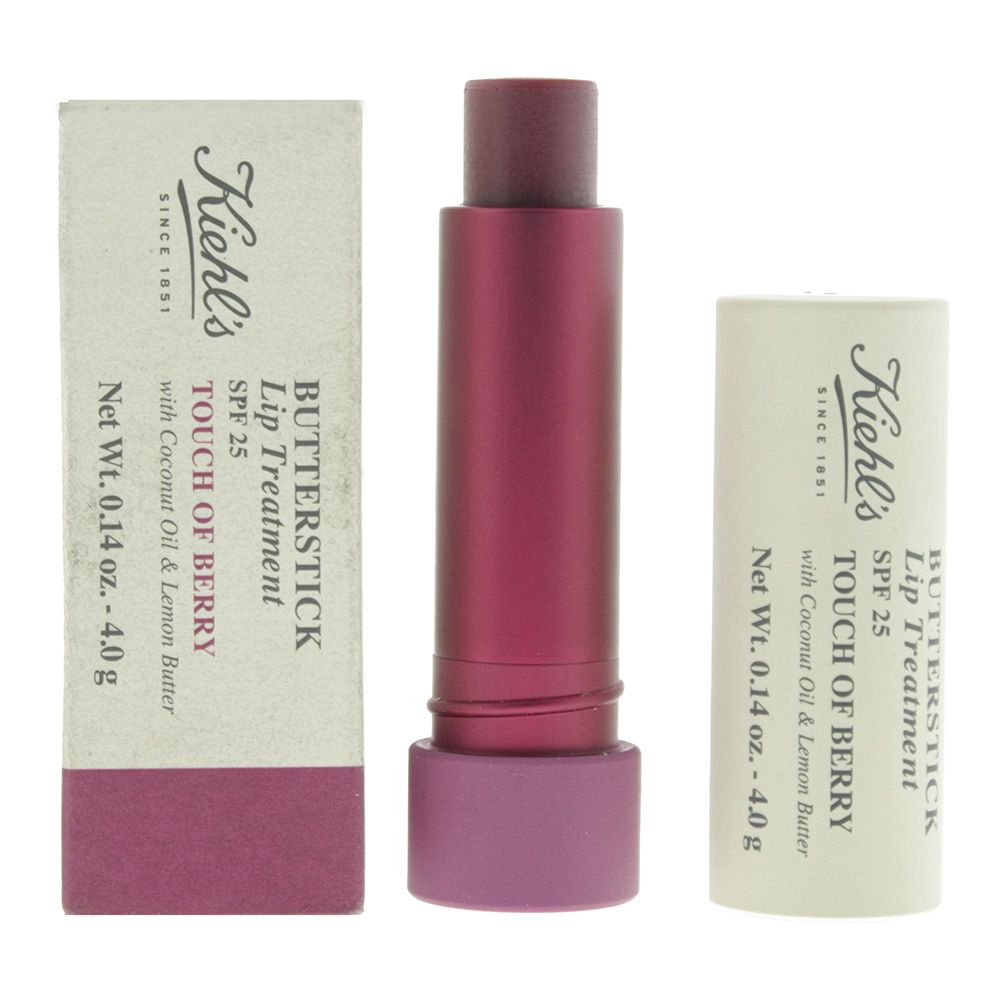 kiehl's butterstick lip treatment spf 30 touch of berry