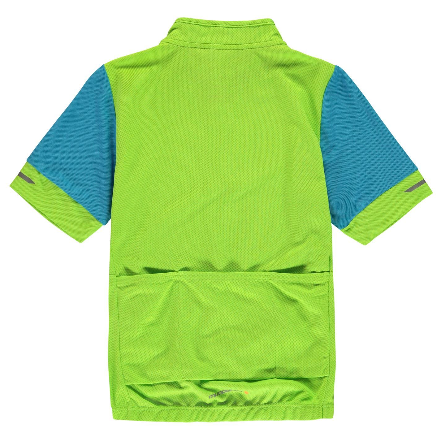Muddyfox Kids Short Sleeved Cycling Jersey Junior Boys Sport Clothing