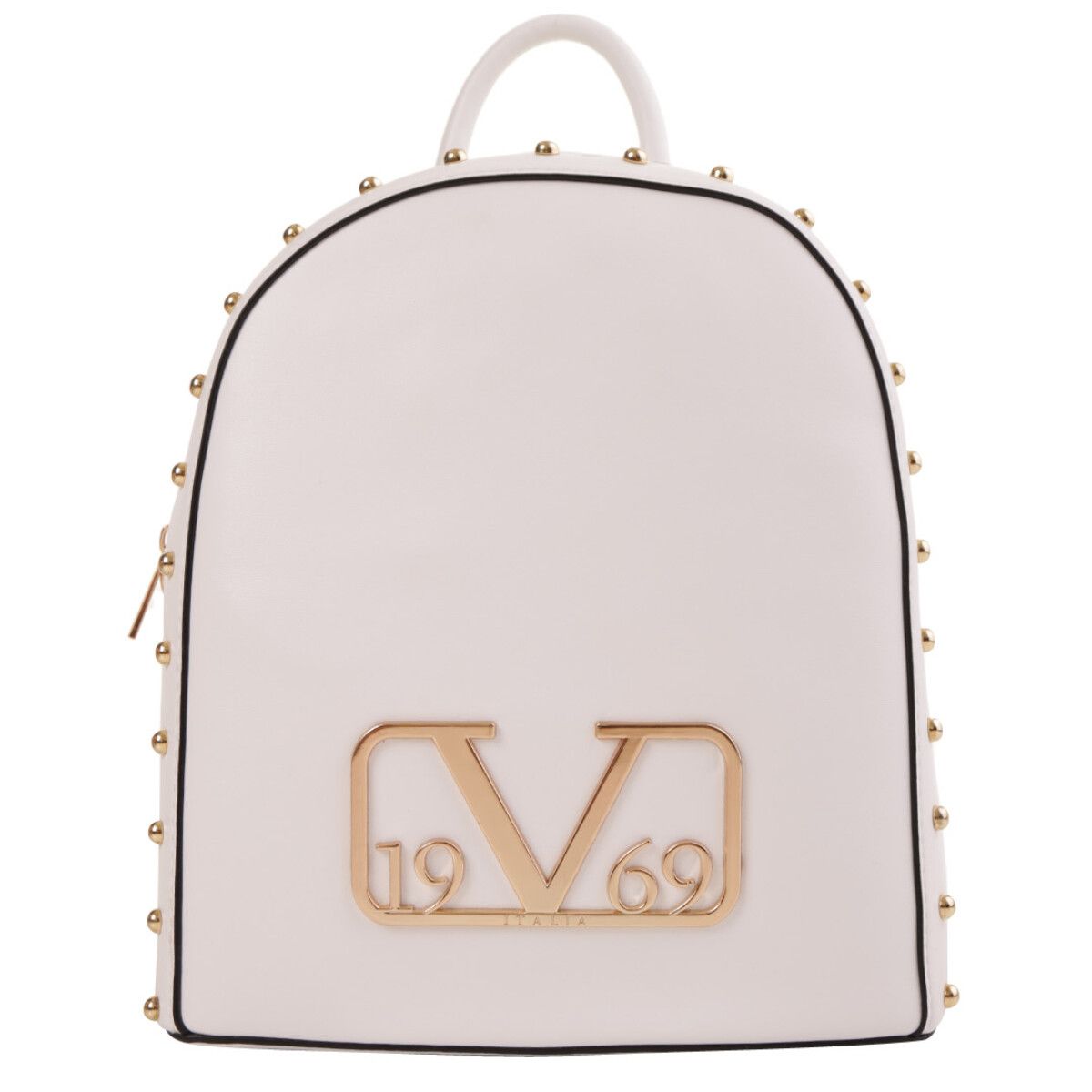 Brand: 19v69 Italia Gender: Women Type: Bags Season: Fall/Winter  PRODUCT DETAIL • Color: white • Fastening: with zip • Pockets: inside pockets • Size (cm): 30x23x11 • Details: -rucksack  •  Article code: VI20AI0025  COMPOSITION AND MATERIAL • Composition: -100% polyester. gender:womens