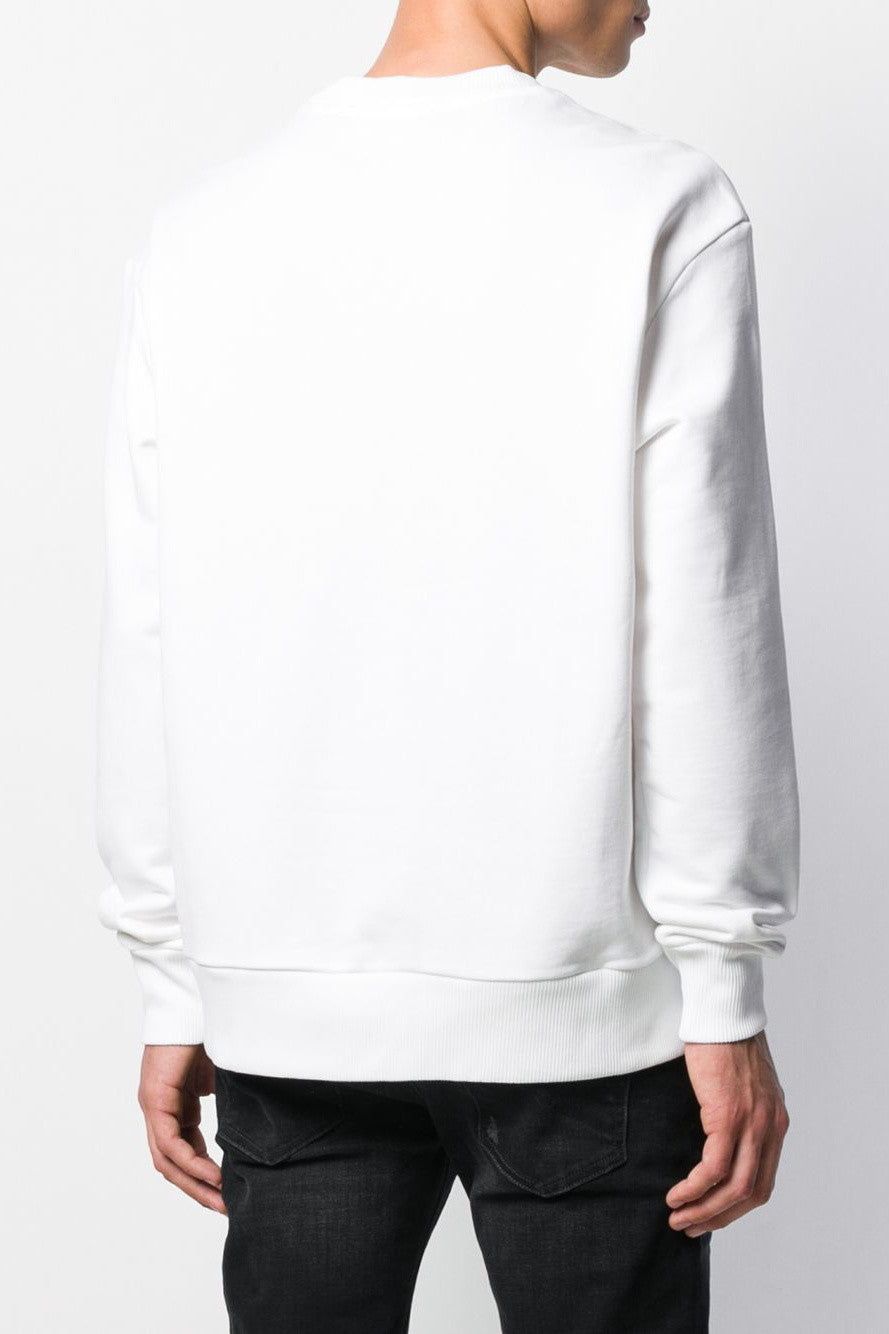 Brand: Diesel
Gender: Men
Type: Sweatshirts
Season: All seasons

PRODUCT DETAIL
• Color: white
• Sleeves: long
• Neckline: round neck

COMPOSITION AND MATERIAL
• Composition: -100% cotton 
•  Washing: machine wash at 30°