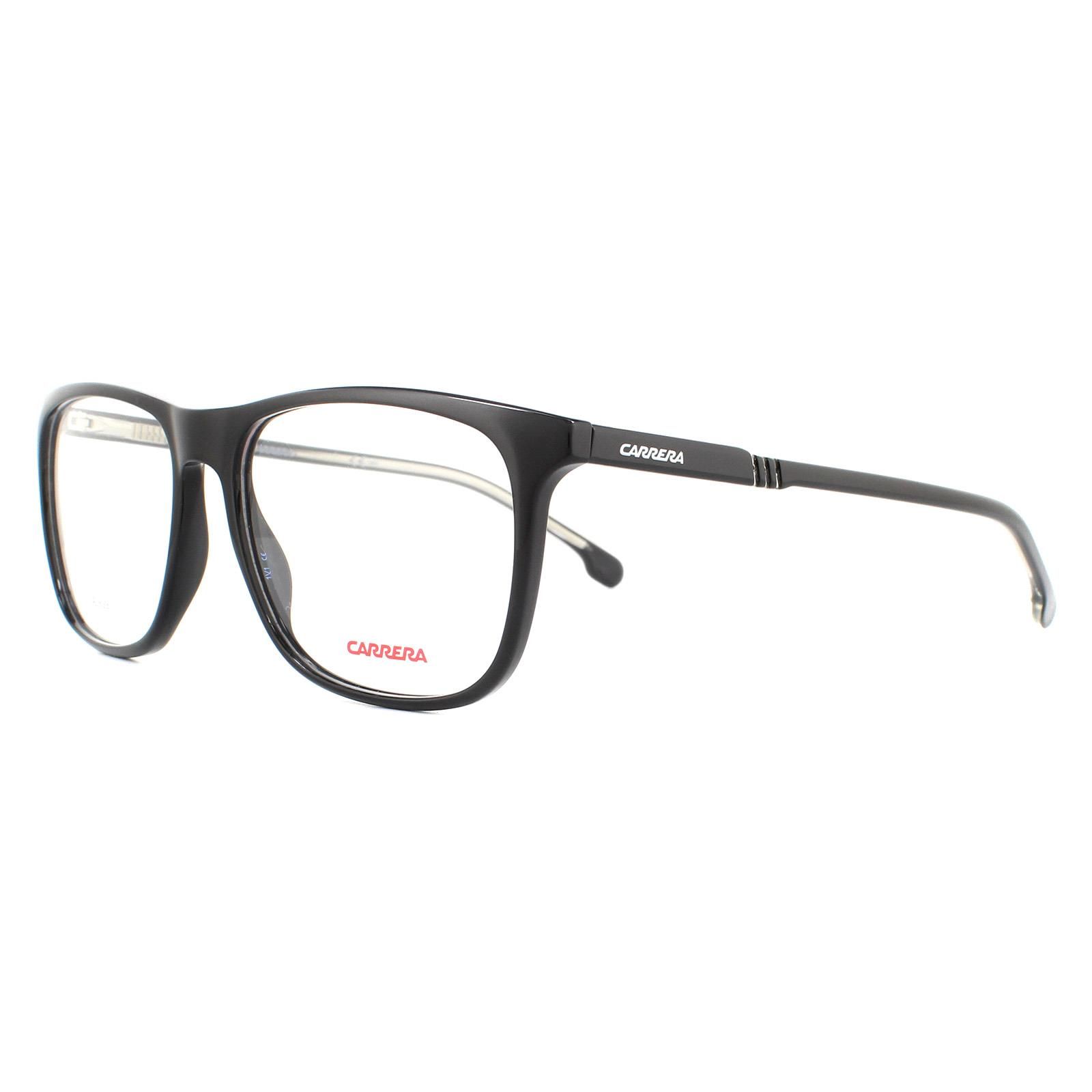 Carrera Square Black Mens Glasses Frames