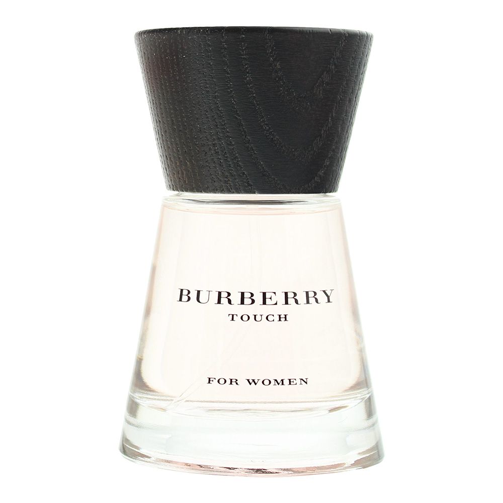 Touch For Women by Burberry is a floral green fragrance. Top notes: red pepper, cassia, cranberry, blackberry, black currant, rose oil and orange. Middle notes: peach, peony, lily, tuberose, lily-of-the-valley, jasmine and raspberry. Base notes: cedar, oakmoss, vanilla, green almond and tonka bean. Touch For Women was launched in 1998.
