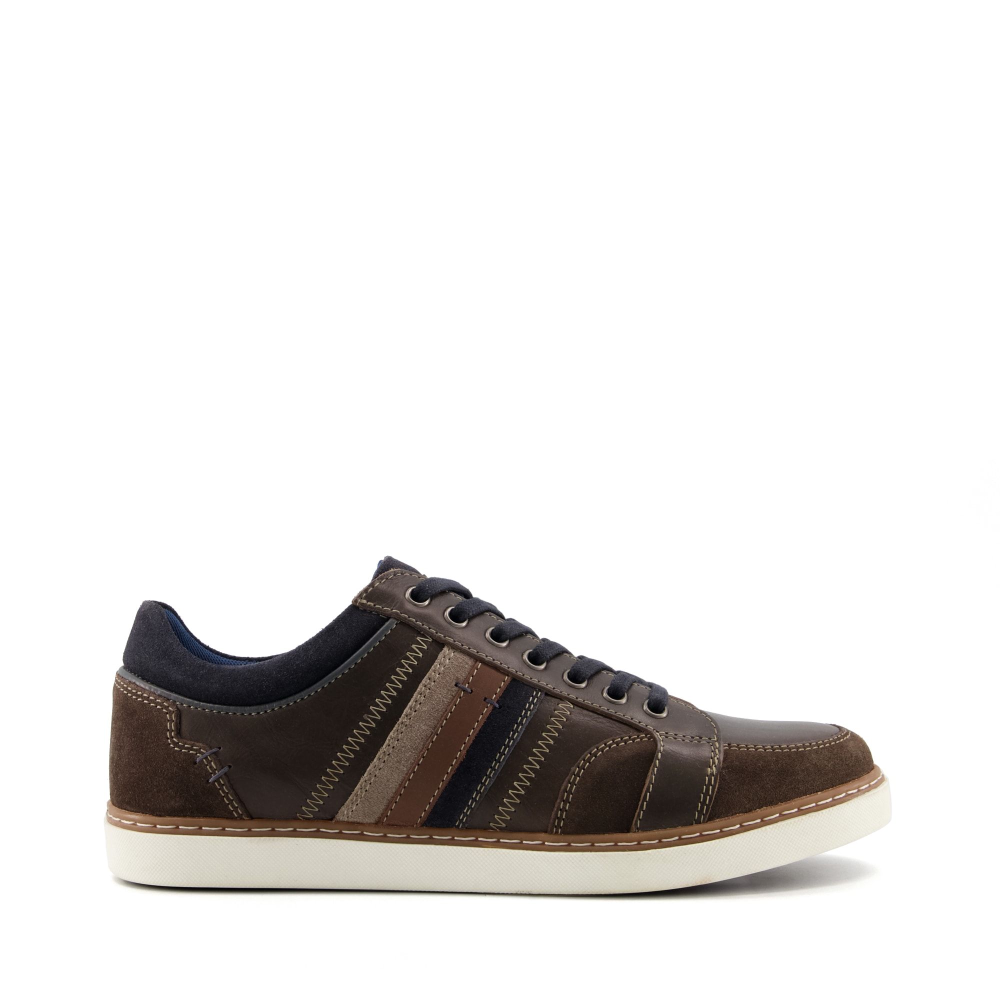 dune tommy stripe trainers