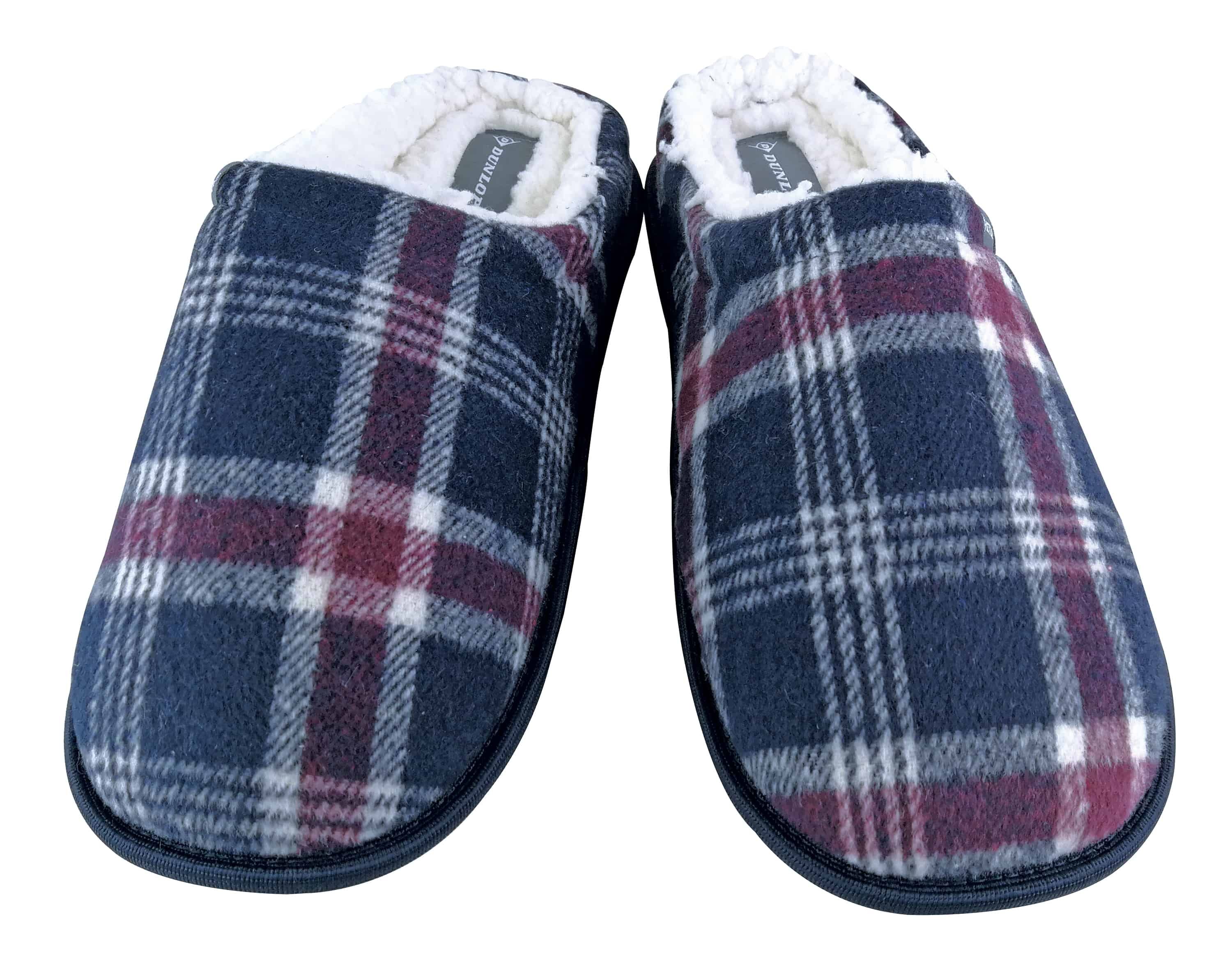 Slip on Mule Checked Plaid House Slippers