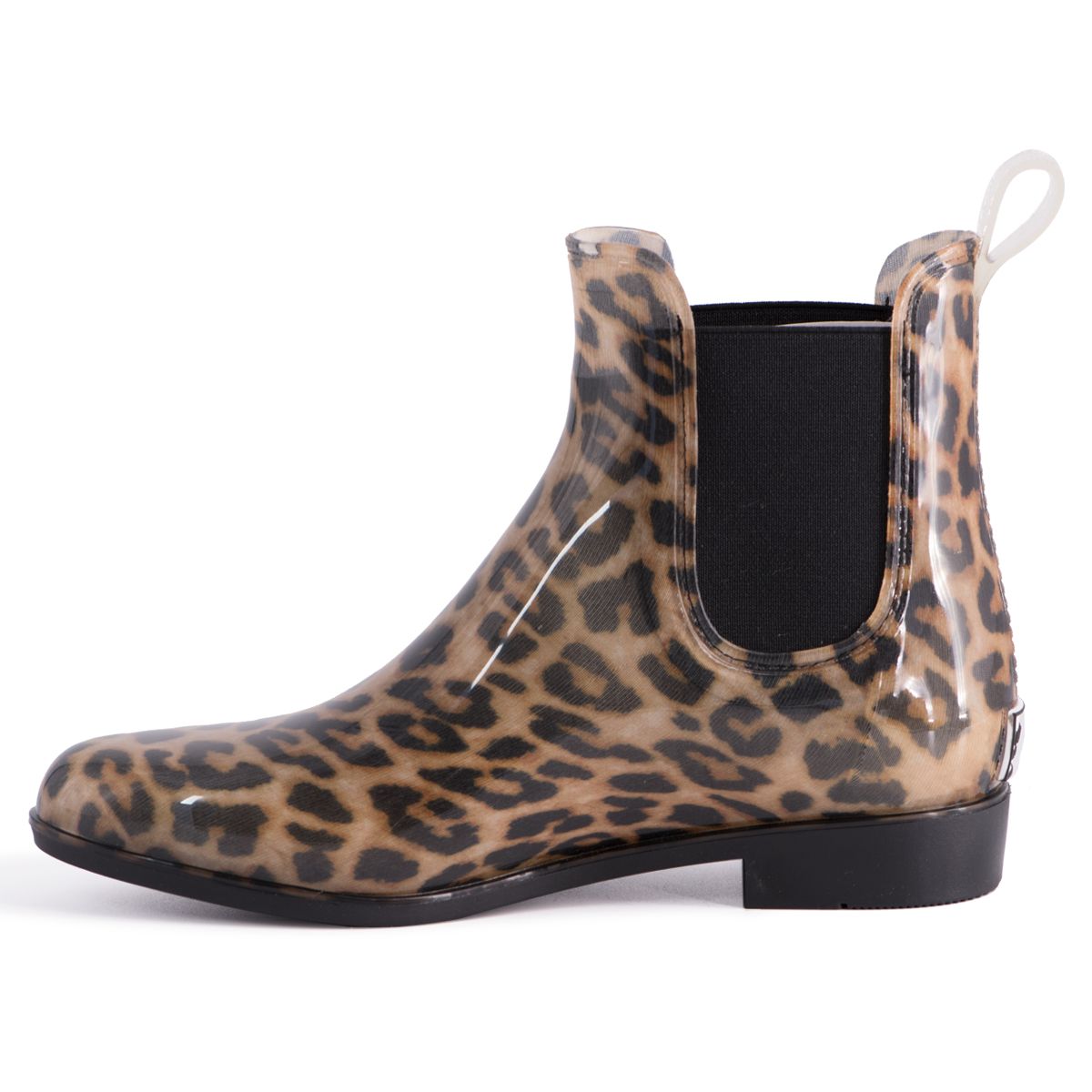 Aus Wooli Australia Womens Rainboots With Sheepskin Insole Included LEOPARD