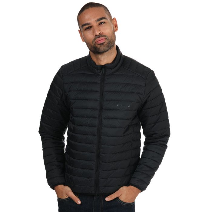 Mens Ben Sherman Lightweight Padded Funnel Neck Jacket in black.- Funnel neck.- Full zip fastening.- Two zip pockets.- Quilted.- Lightweight  versatile feel.- Plain cuffs.- Single breasted.- Classic fit.- Shell: 100% Nylon. Lining: 100% Nylon. Sleeve Lining: 100% Nylon. Wadding: 100% Polyester. Machine washable. - Ref: 0067473290A