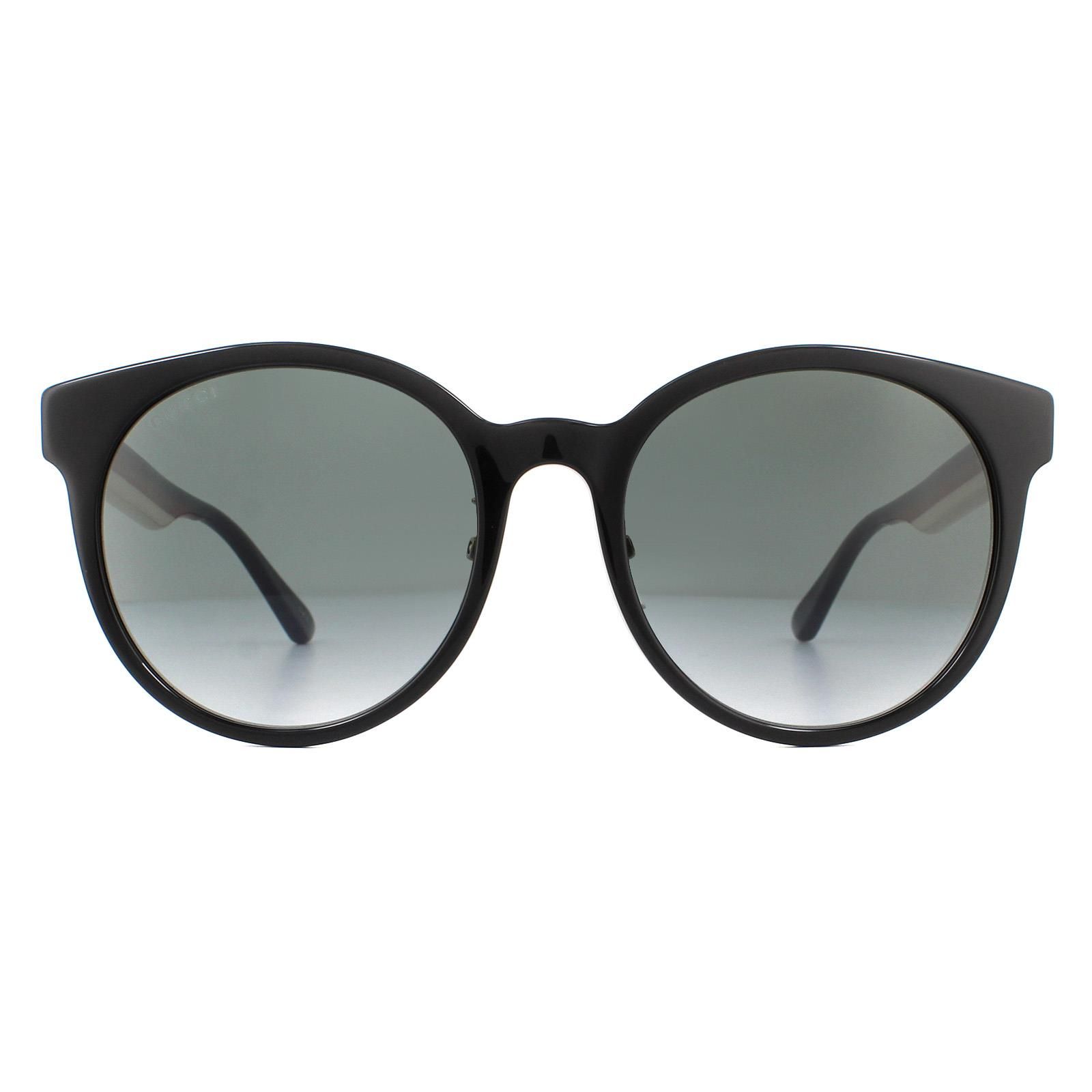 Gucci Sunglasses GG0416SK 001 Black Grey Gradient