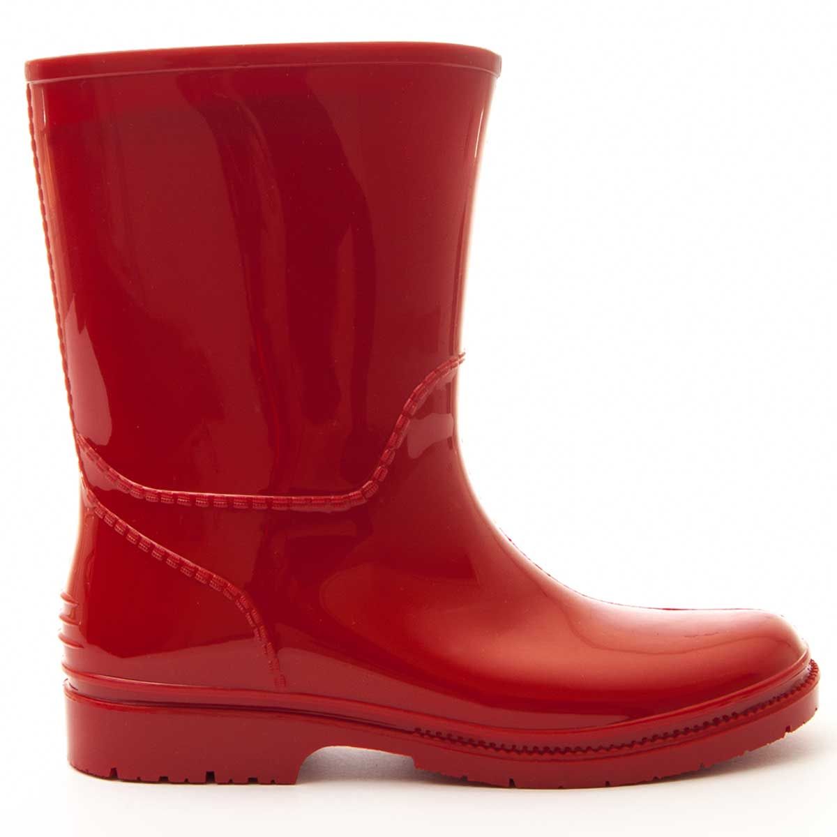 Capsula by Kelara collection. Average cane water boot with measures: 17cm * 13cm. Perfect for rainy days as it keeps the feet warm and dry. Both sole and outer lining are one piece so that water does not penetrate. Anti-slip rubber floor. Previous and later reinforcement for durability. Removable padded template.