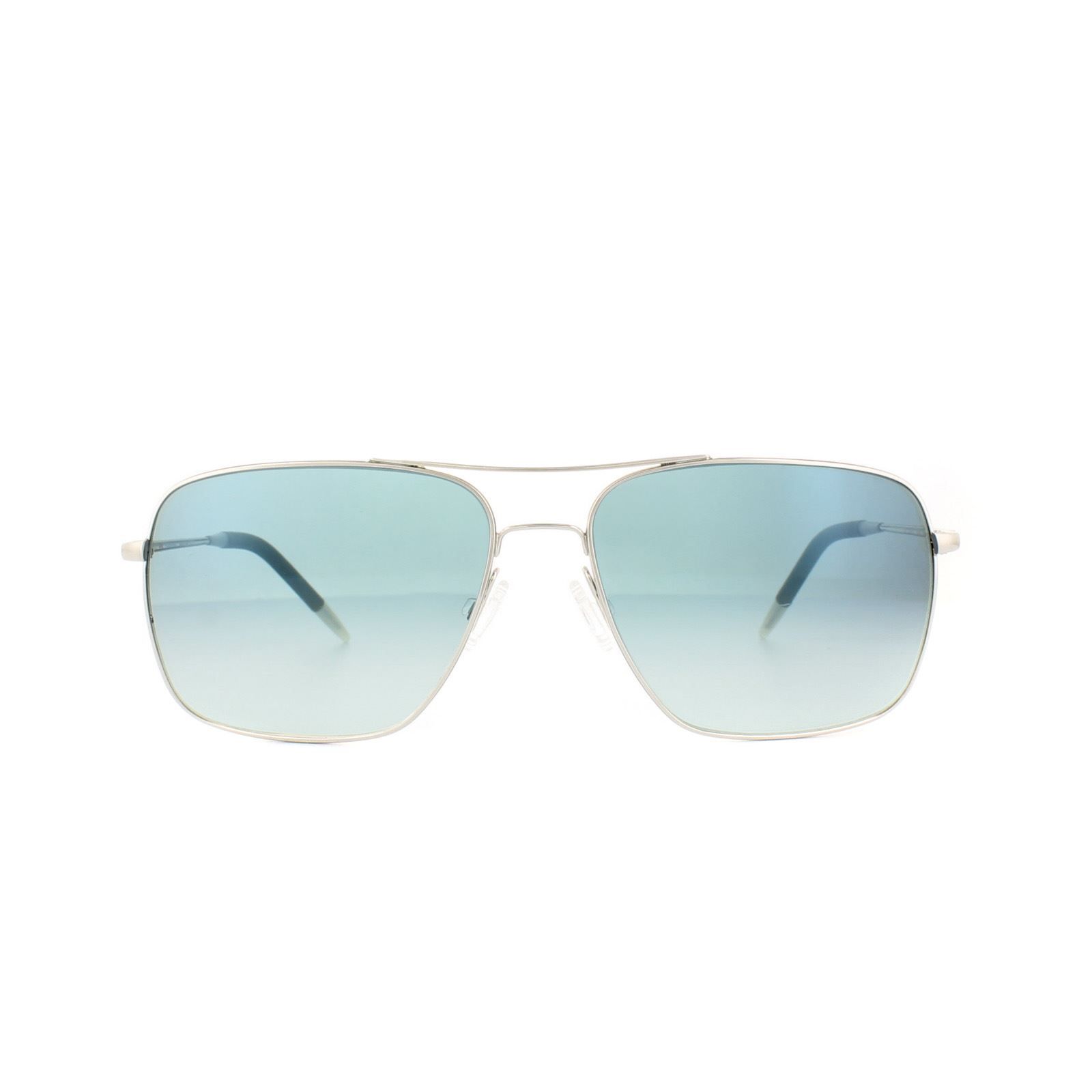Oliver Peoples Aviator Mens Silver Chrome Sapphire VFX Photochromic  Sunglasses