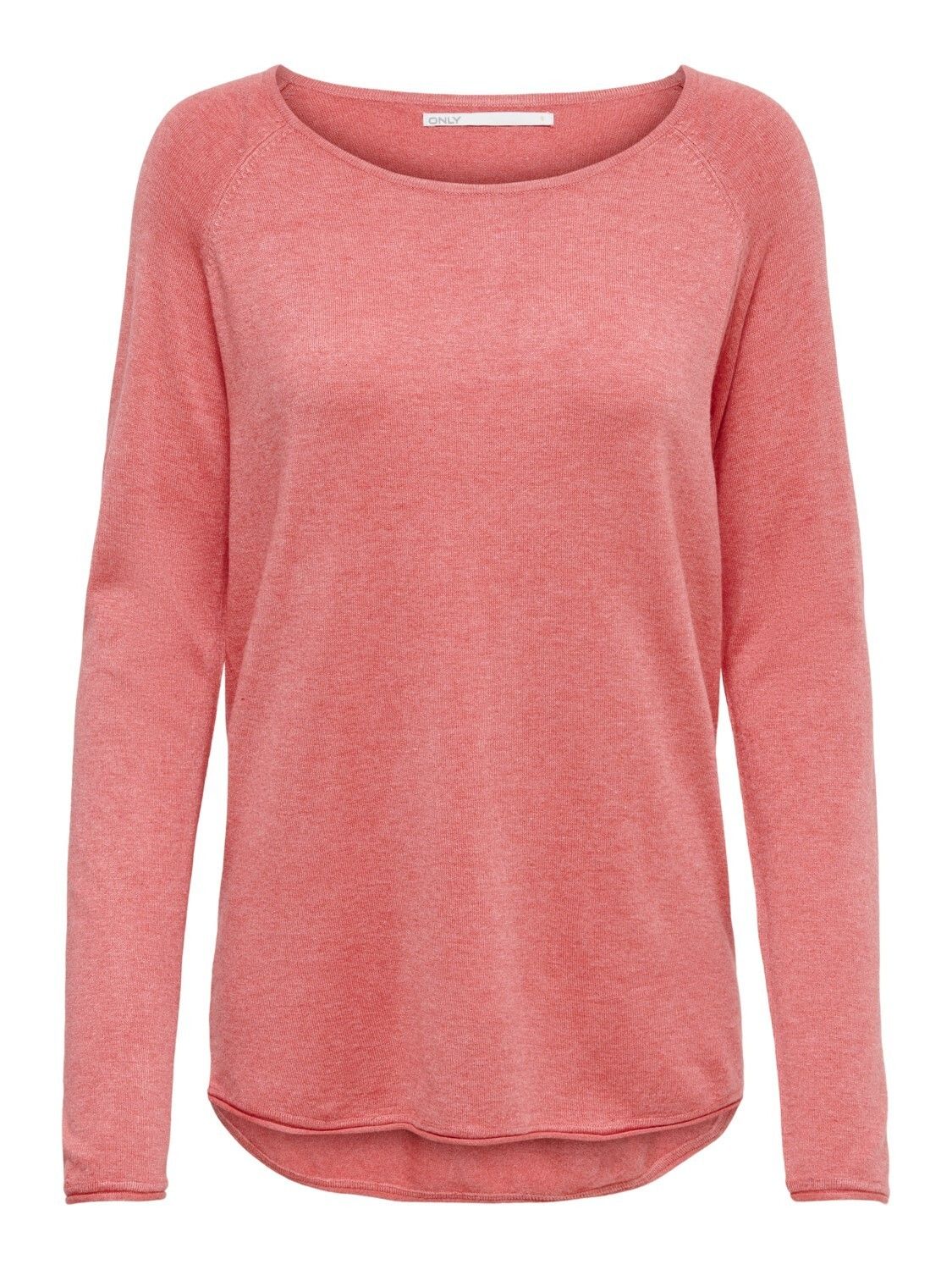 Brand: Only Gender: Women Type: Knitwear Season: Spring/Summer  PRODUCT DETAIL • Color: pink • Sleeves: long • Neckline: round neck  COMPOSITION AND MATERIAL • Composition: -20% polyamide -80% viscose  •  Washing: machine wash at 30°. length:regular. sleeves:full-sleeves