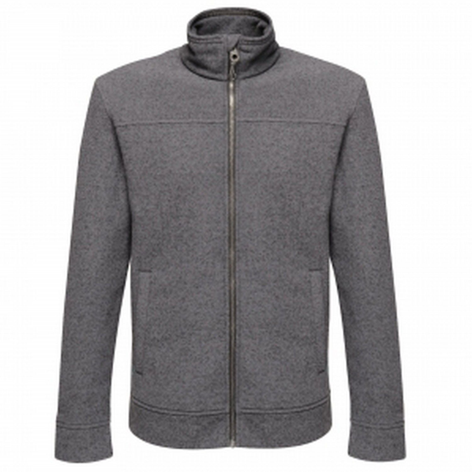 100% Polyester. The Parkline fleece offers the ultimate microlayer. The mens fleece is made with a smart lightweight fabric, providing a great layering option. The lightweight fleece offers a quick-drying function and features a stylish full-zip design and protective chin guard.