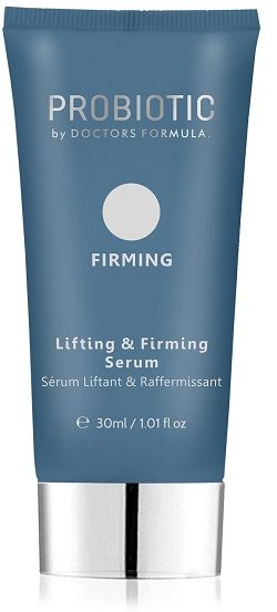WHAT IS IT: Doctors Formula Probiotics Lifting & Firming Serum 30ml
Our Lifting & Firming Serum is the next generation skincare serum.It combines the hydration power of the Probiotic ingredients and the lifting, firming and wrinkle smoothing properties of the Hydroxypropyl Methylcellulose, Pullulan, and Porphyridium Cruentum Extracts.
KEY BENEFITS:
The Relipidium provides a long lasting hydration and strengthens the good bacteria and defences of the skin.
The Hydroxypropyl Methylcellulose, Pullulan, and Porphyridium Cruentum Extracts:  lifts and firms the look of the skin and smoothes the look of fine lines and wrinkles.