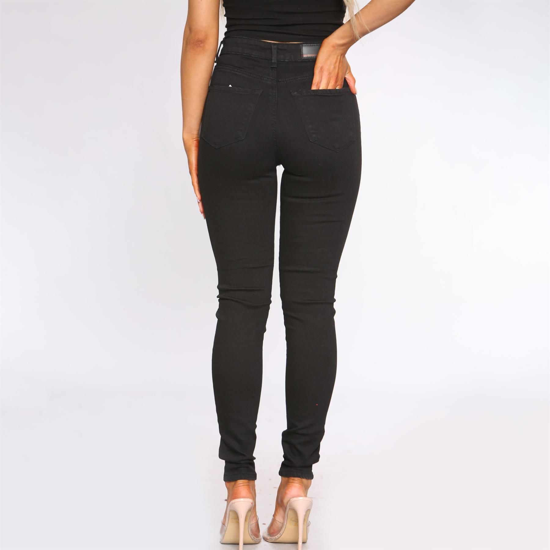 Ladies Skinny Slim Fit Denim Jeans| Enzo Designer Womenswear