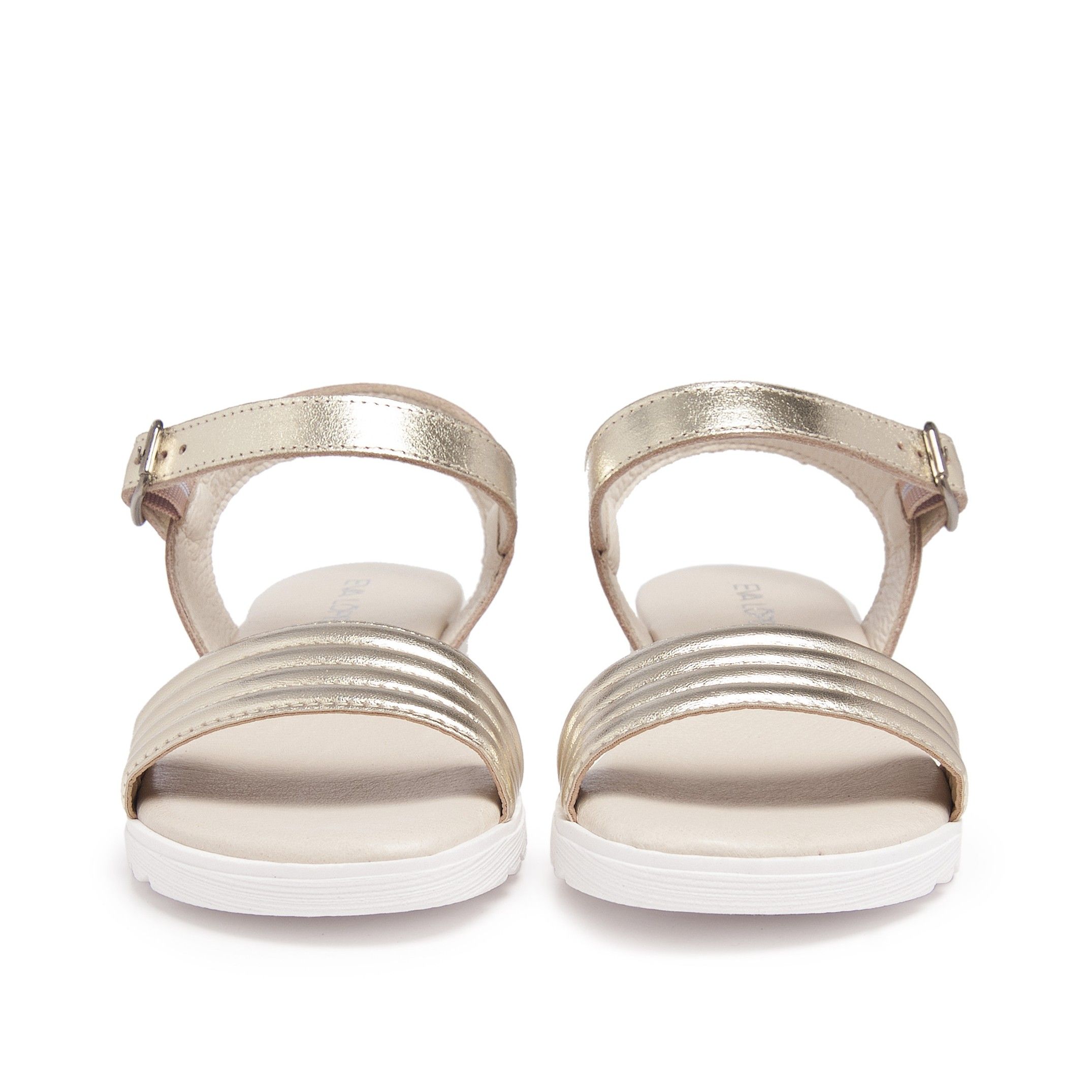 Flip Flop Sandals Women Summer Silver Eva Lopez