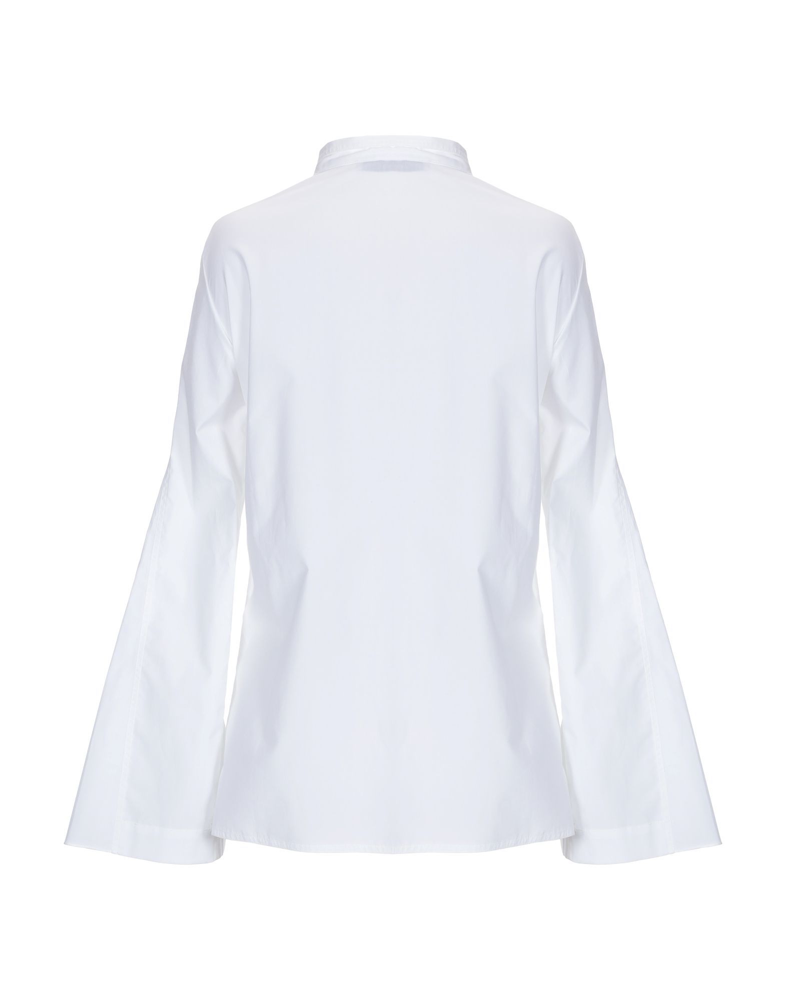 plain weave, no appliqués, basic solid colour, regular fit, front closure, button closing, long sleeves, round collar, two breast pockets, stretch, small sized