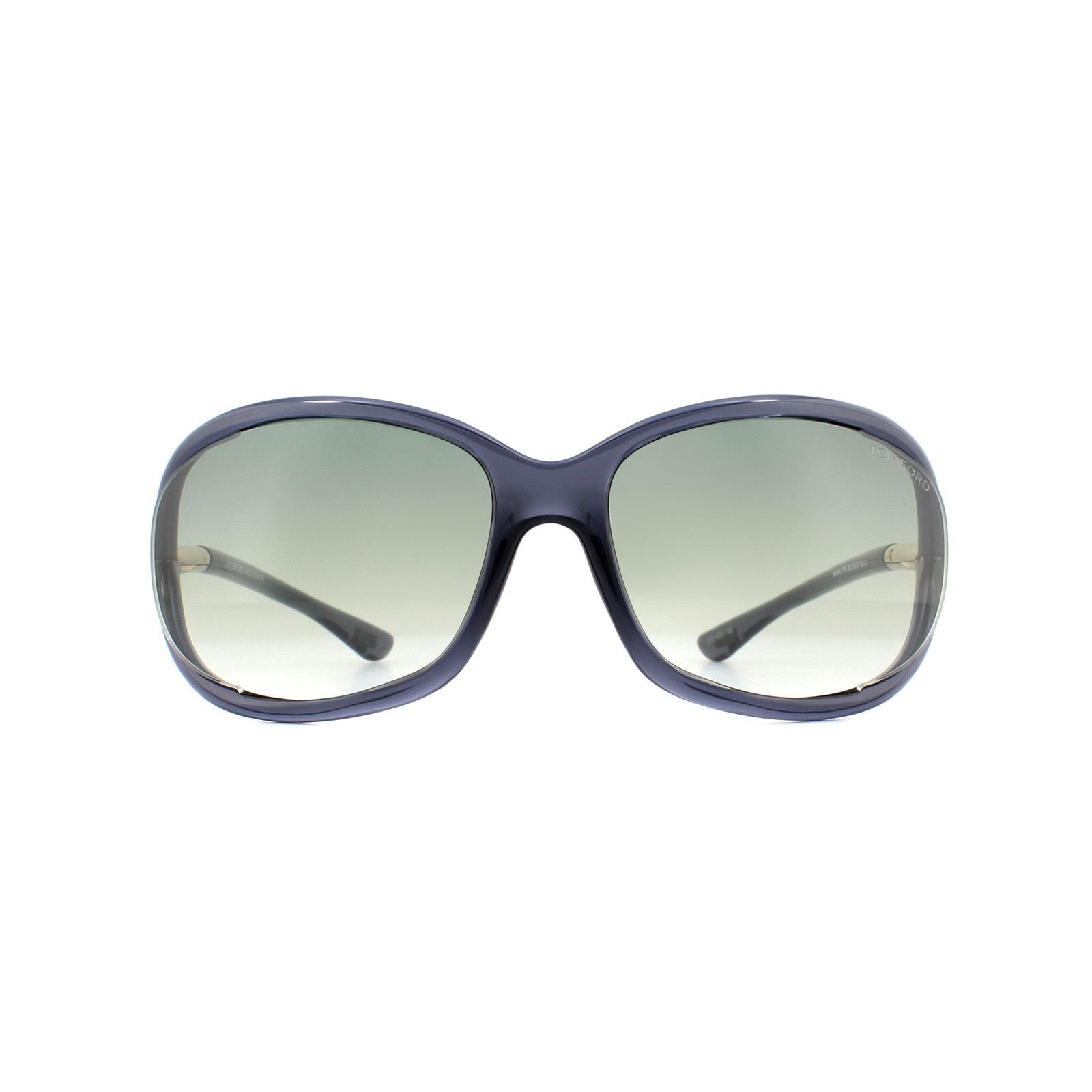 Lunettes de soleil Tom Ford 0008 Jennifer B5 Grey Black Grey Gradient