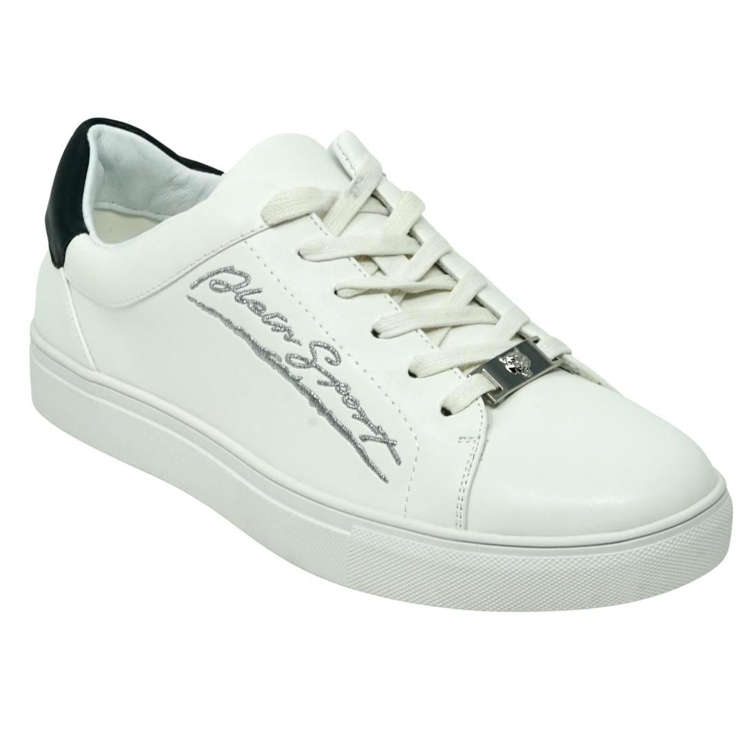 Philipp Plein Sport Signature Logo White Sneakers