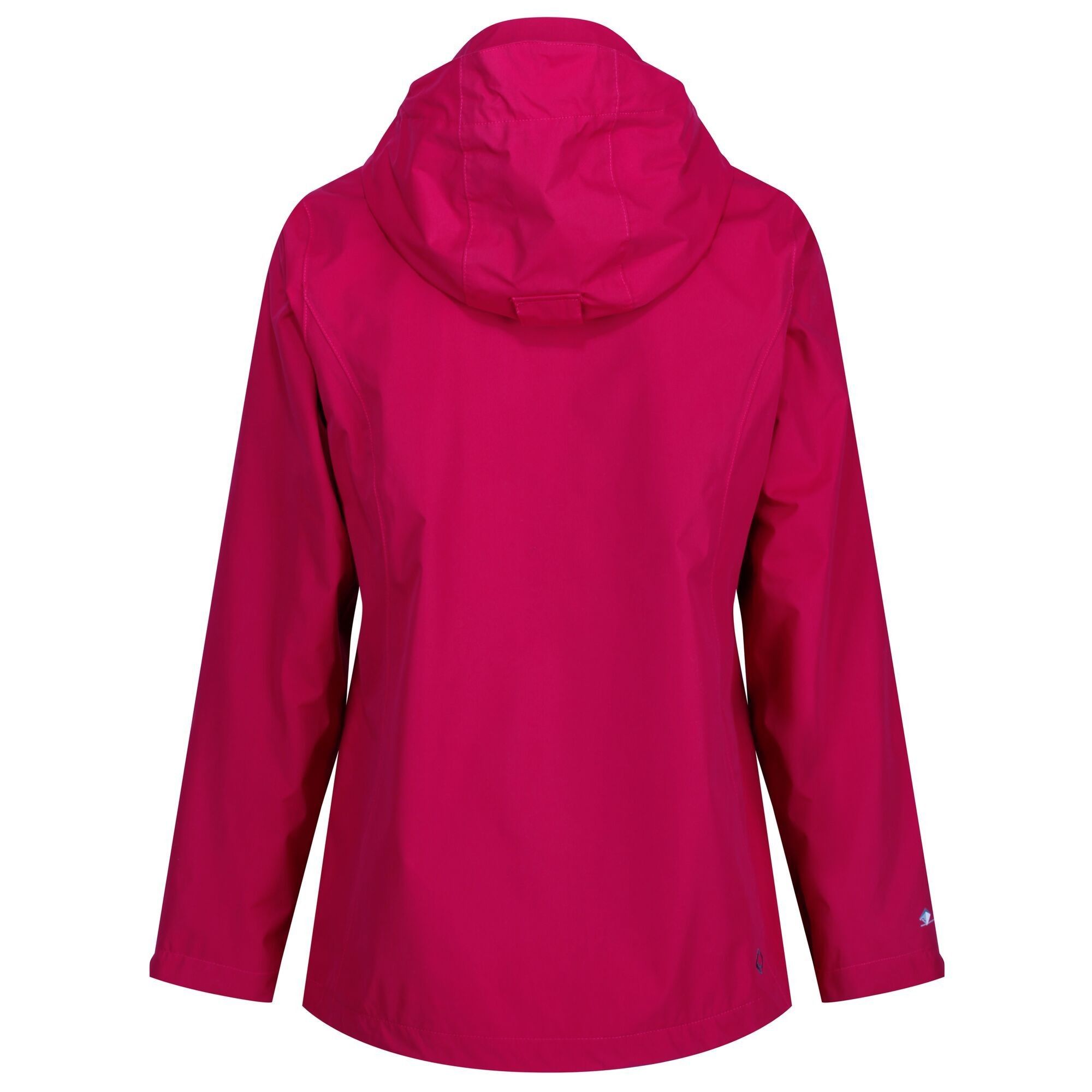 100% polyester. Womens waterproof shell jacket. Seam-sealed soft-touch polyester fabric with Hydrafort technology and a durable water repellent finish provides an effective barrier against wind and rain. Soft mesh lining is comfortable to wear and the adjustable hood neatly tucks away on dry days. Two zipped pockets come in handy for securing keys and phones. With the Regatta print on the chest. Regatta Womens sizing (bust approx): 6 (30in/76cm), 8 (32in/81cm), 10 (34in/86cm), 12 (36in/92cm), 14 (38in/97cm), 16 (40in/102cm), 18 (43in/109cm), 20 (45in/114cm), 22 (48in/122cm), 24 (50in/127cm), 26 (52in/132cm), 28 (54in/137cm), 30 (56in/142cm), 32 (58in/147cm), 34 (60in/152cm), 36 (62in/158cm).
