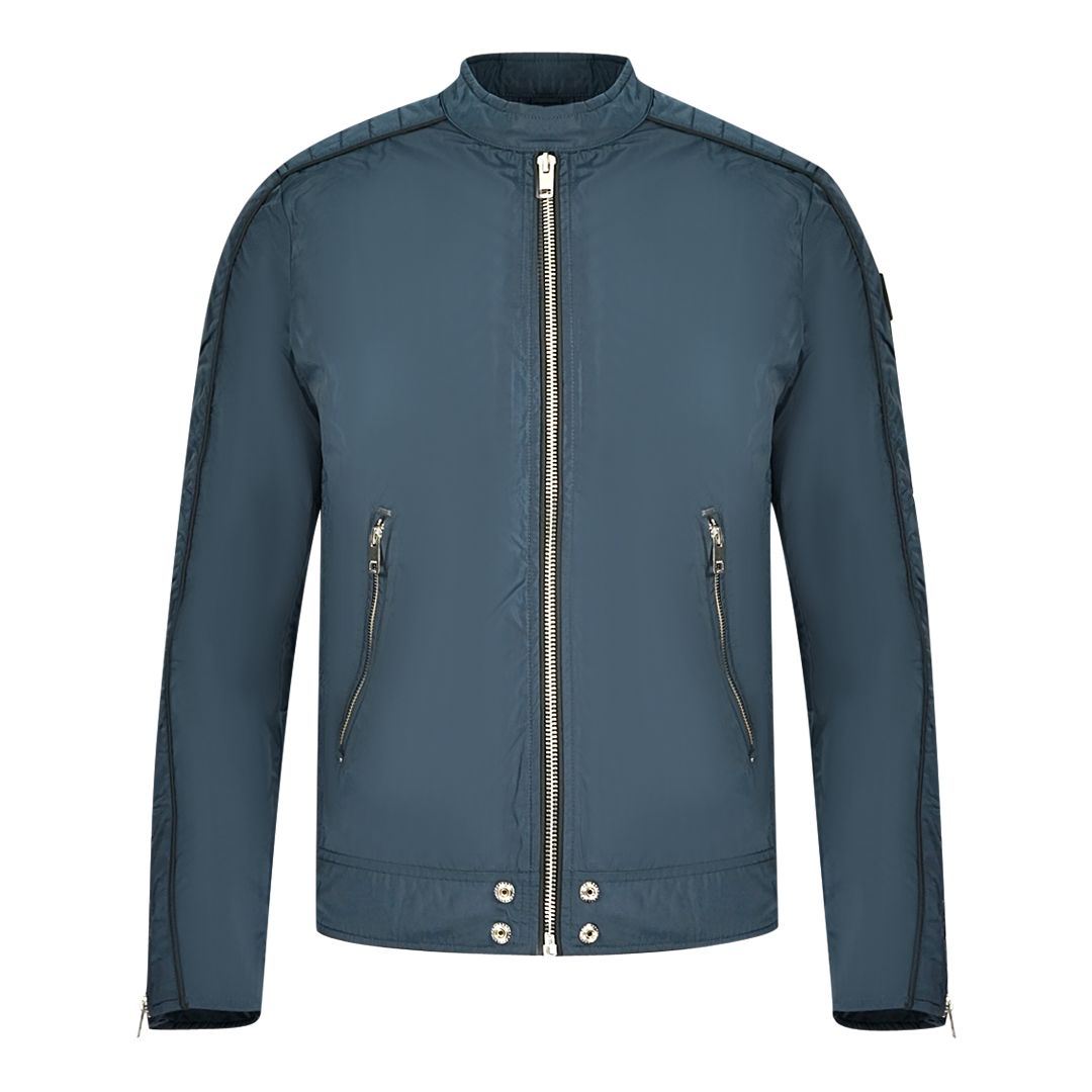 Diesel JQuad Blue Bomber Jacket
