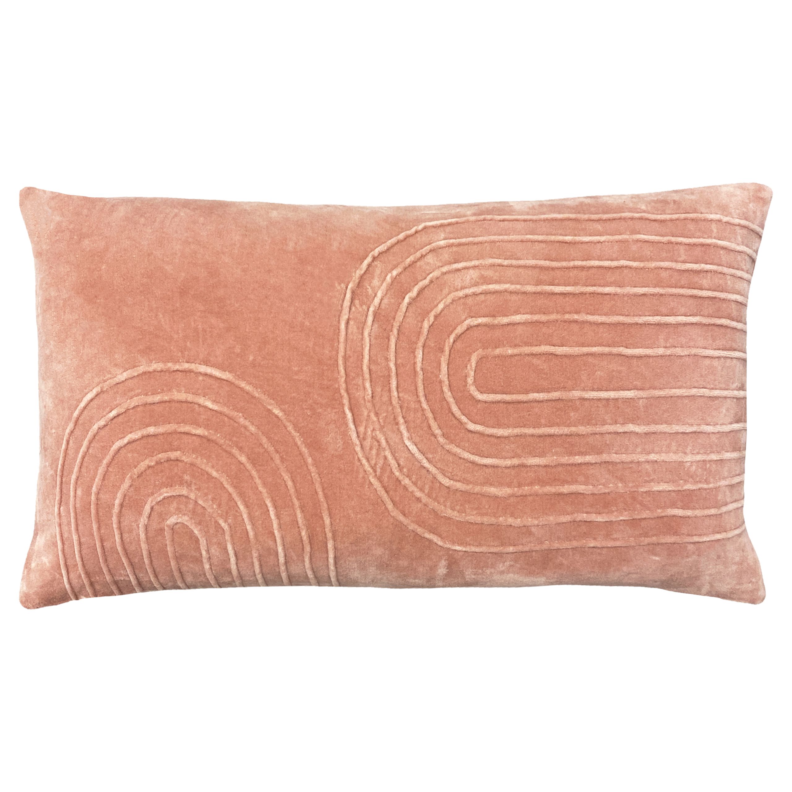 Features a linear pleated design in soft, cotton velvet which is available in a variety of beautiful colours. Complete with standard knife edging and hidden zip closure. Made of 100% Cotton, making this cushion super comfy and durable.