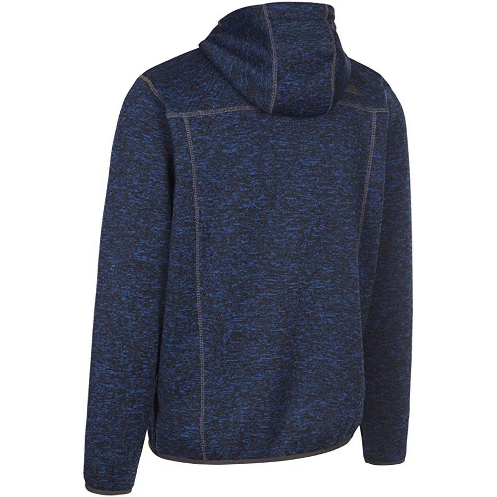 Trespass Mens Odeno B Marl Fleece Jacket (Navy)