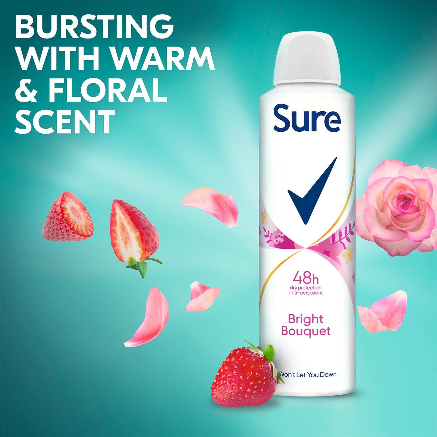 Sure Women Motion Sense Antiperspirant Deodorant Bright Bouquet 150ml
