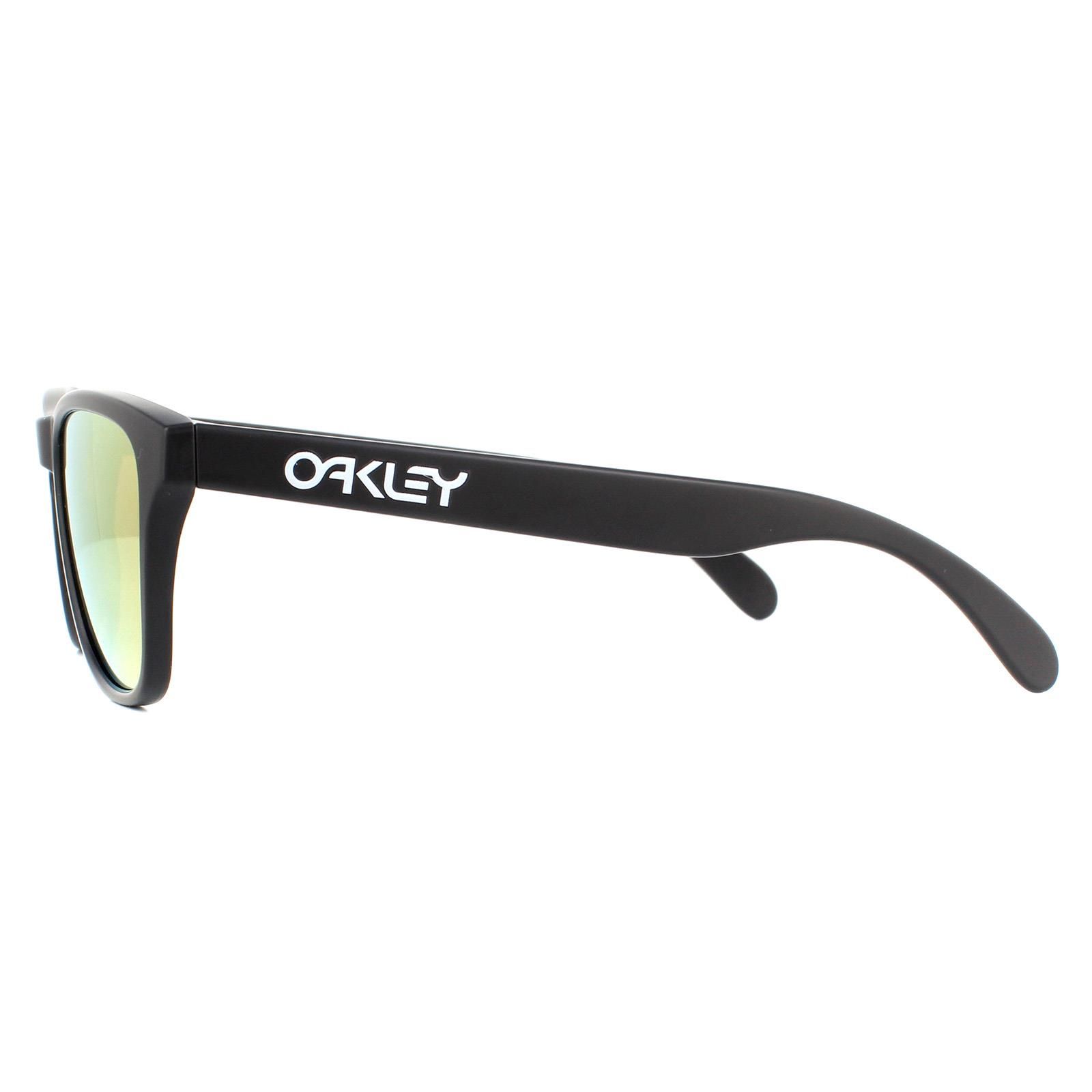 Oakley Sunglasses Frogskins XS OJ9006-17 Matte Black Prizm Rose Gold